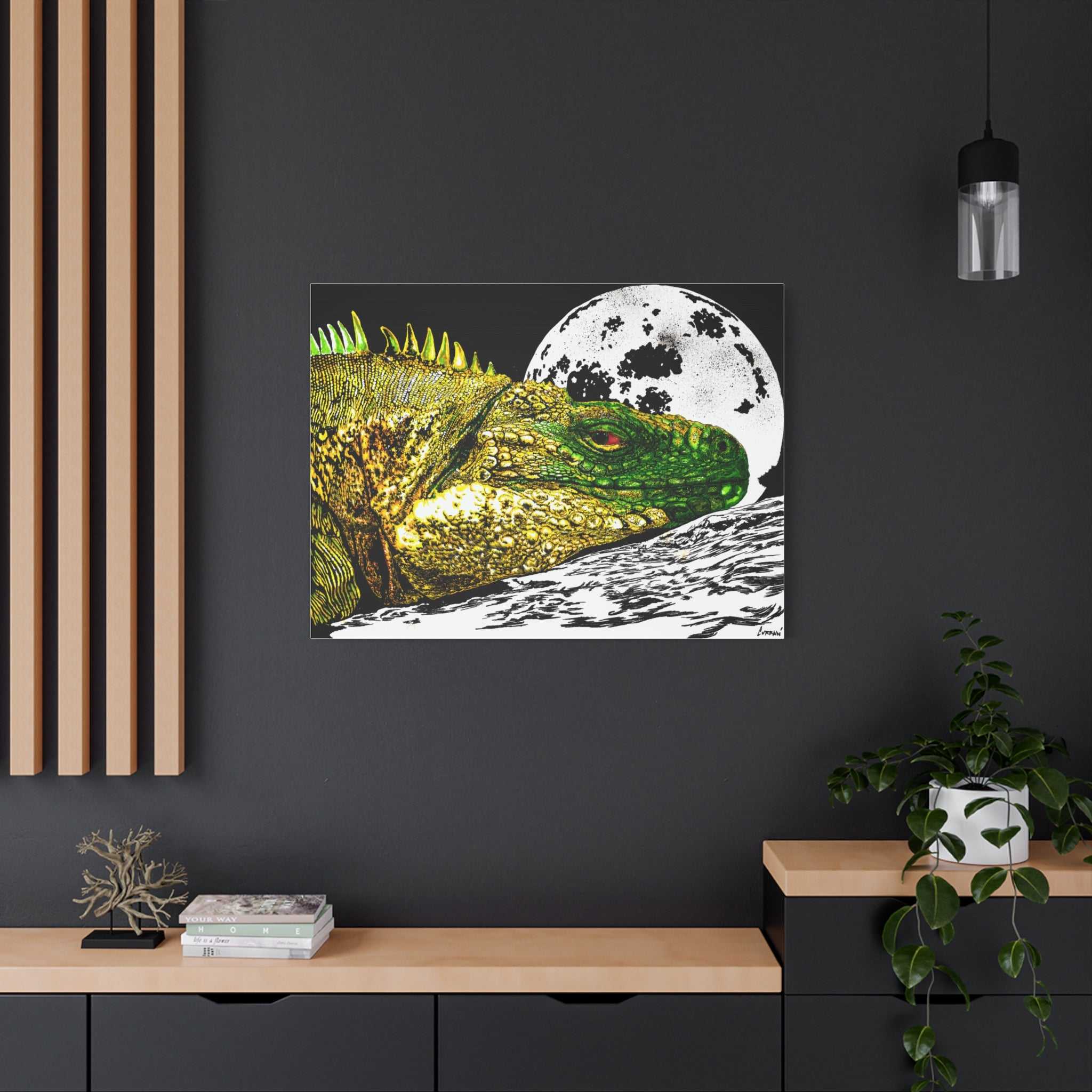 Unleash your wild side with our Reptile Art Print, featuring our original hand drawn art. Transform your space with a unique touch!