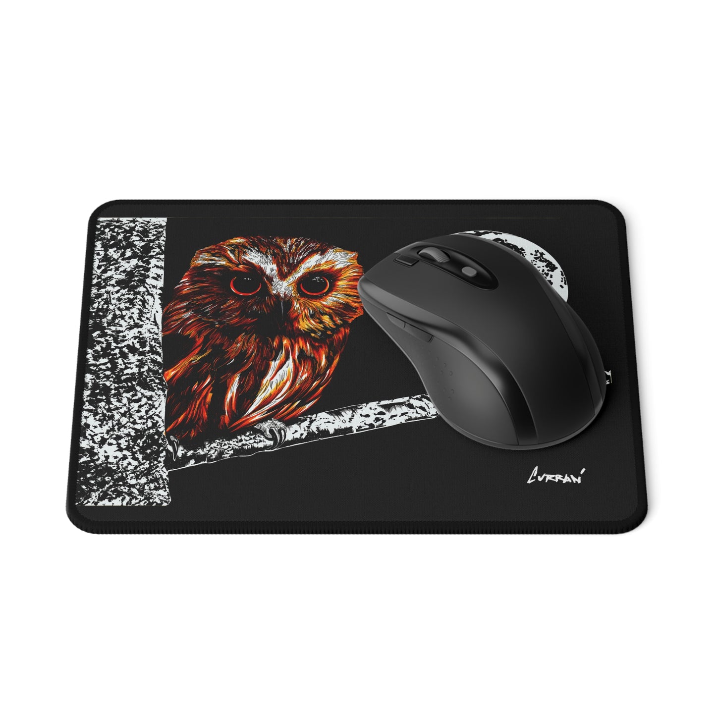 Owl Design Non-Slip Gaming Mouse Pad - Perfect for Gamers