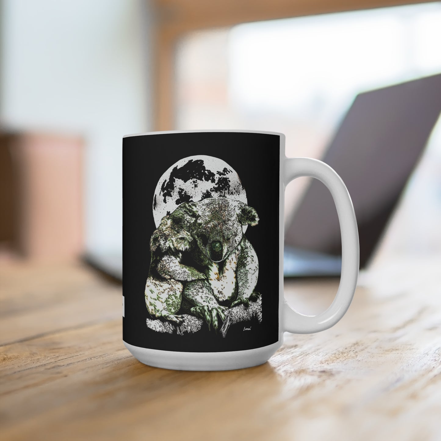 Koala Love 15oz Ceramic Mug | Cute Animal Gift for Nature Lovers