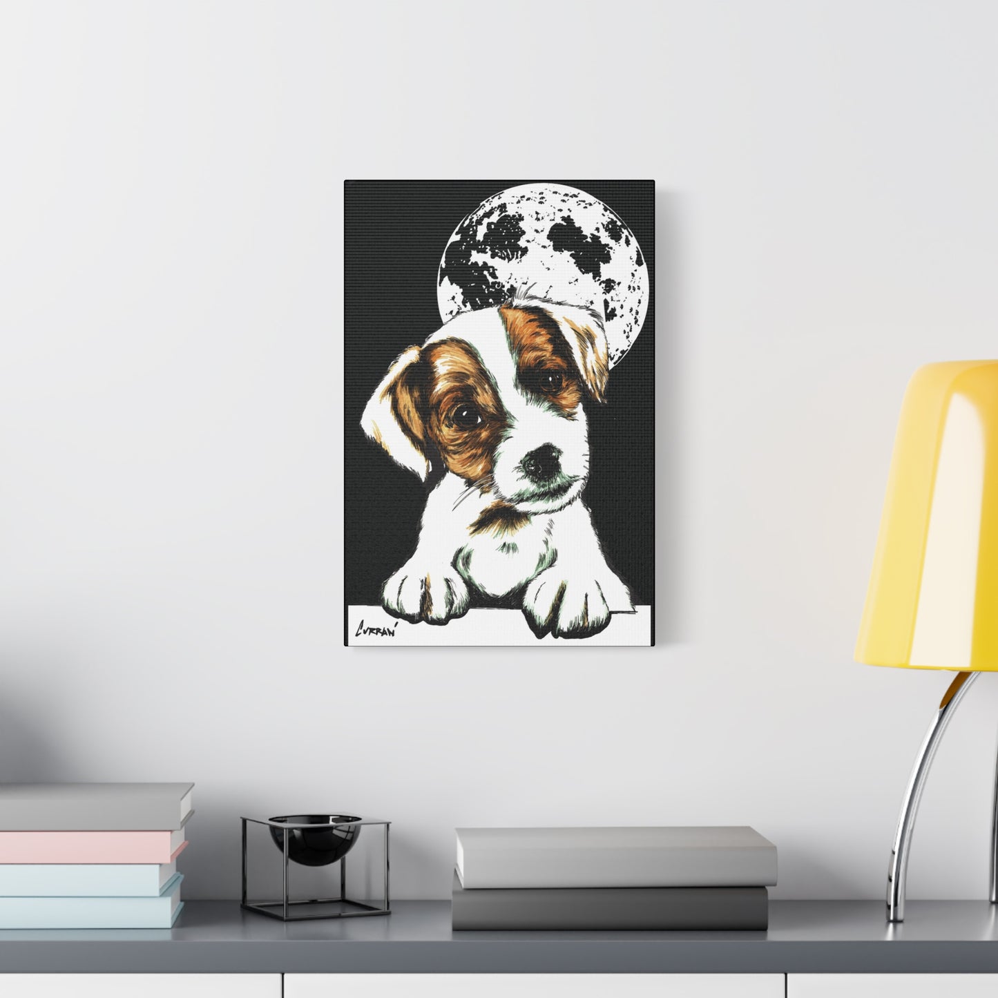 Beagle Wall Art Print of the Original, hand drawn wall art