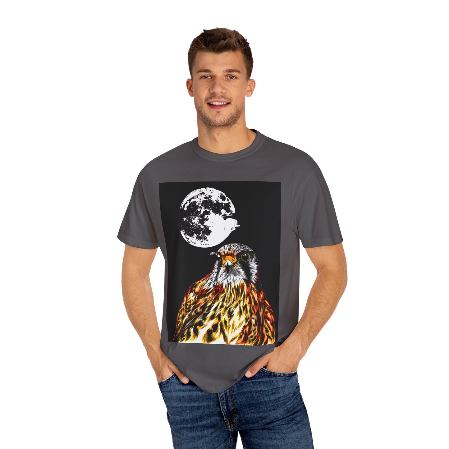 Moonlit Falcon T-Shirt