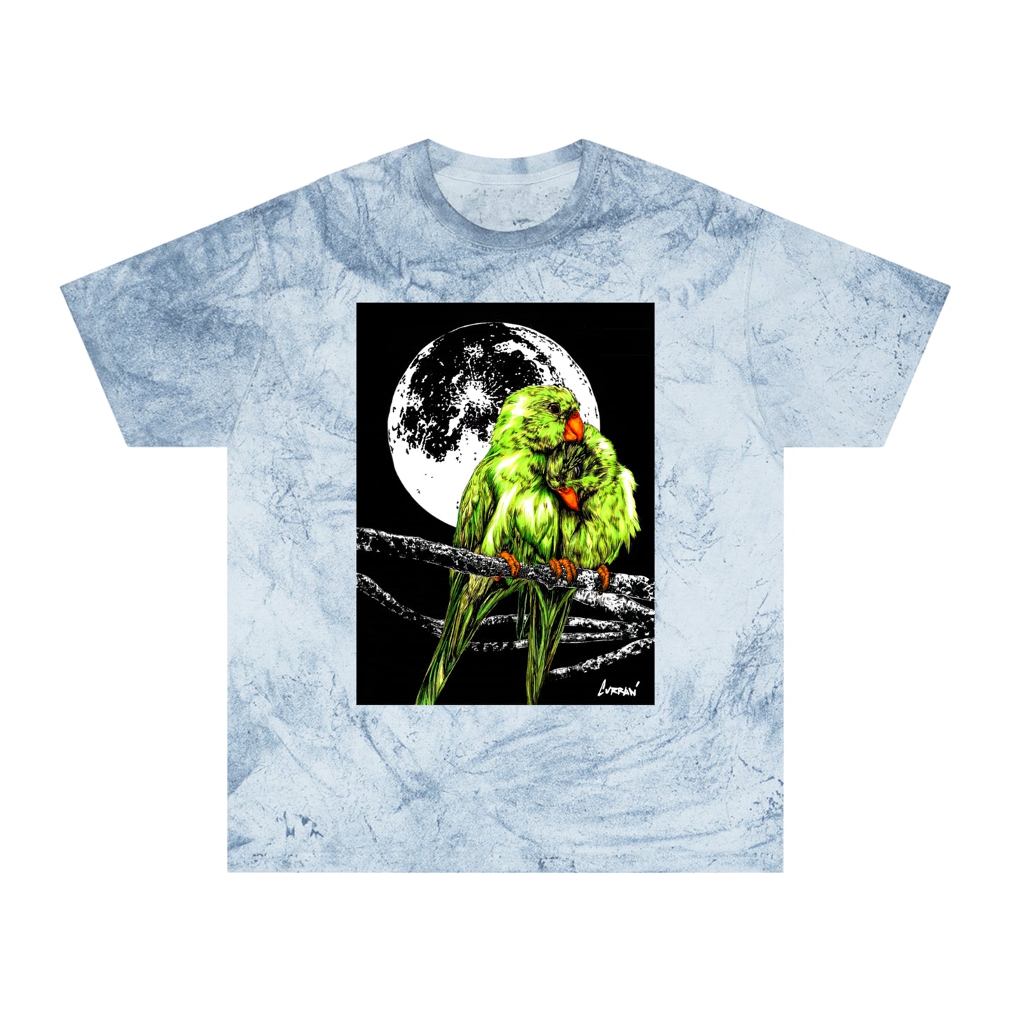 Beautiful Parrot Art Unisex Tee - Nature Lovers Gift
