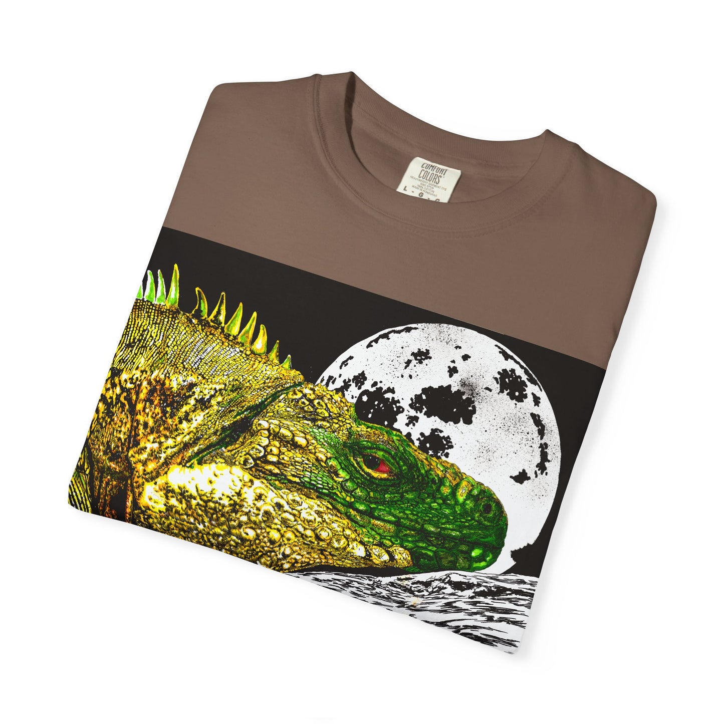 Graphic Iguana Moon Unisex T-Shirt - Nature Inspired Tee