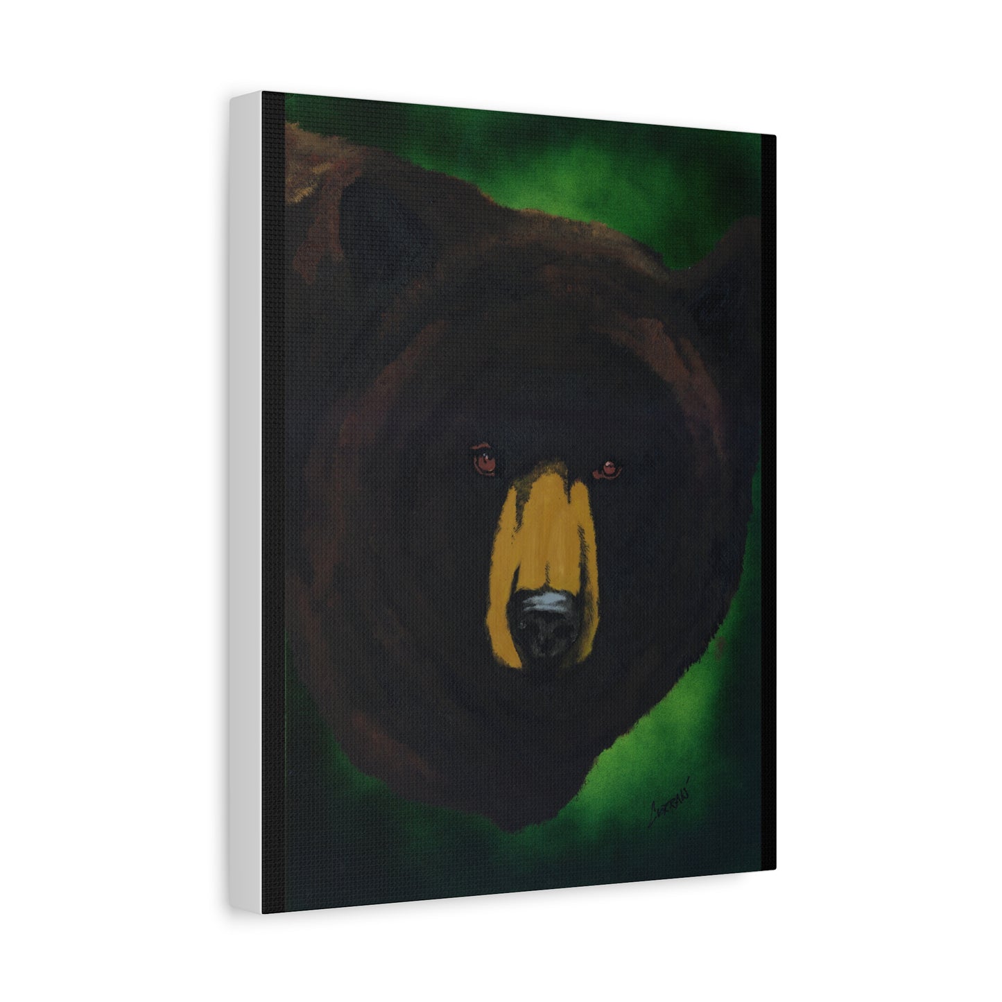 Brown Bear Wall Art, Brown Bear Art Print