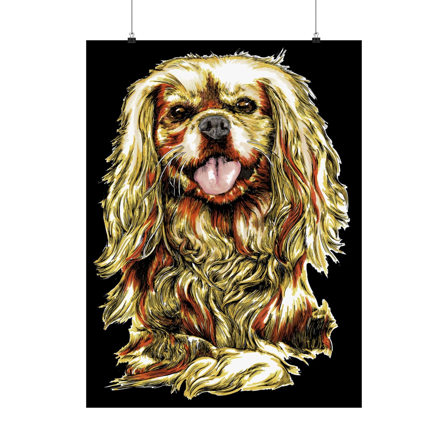Cocker Spaniel Satin Poster - Art Print