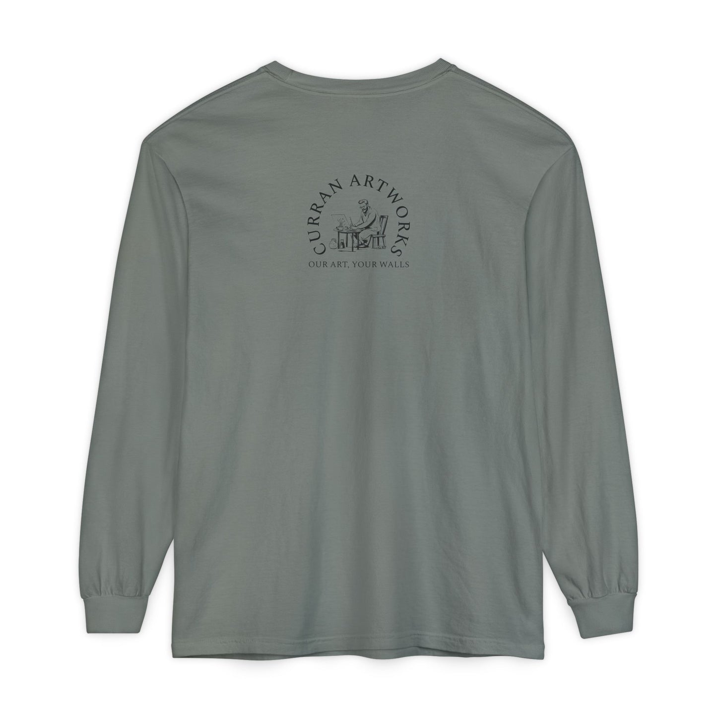 Moonlit Brown Bear Cub Unisex Long Sleeve T Shirt