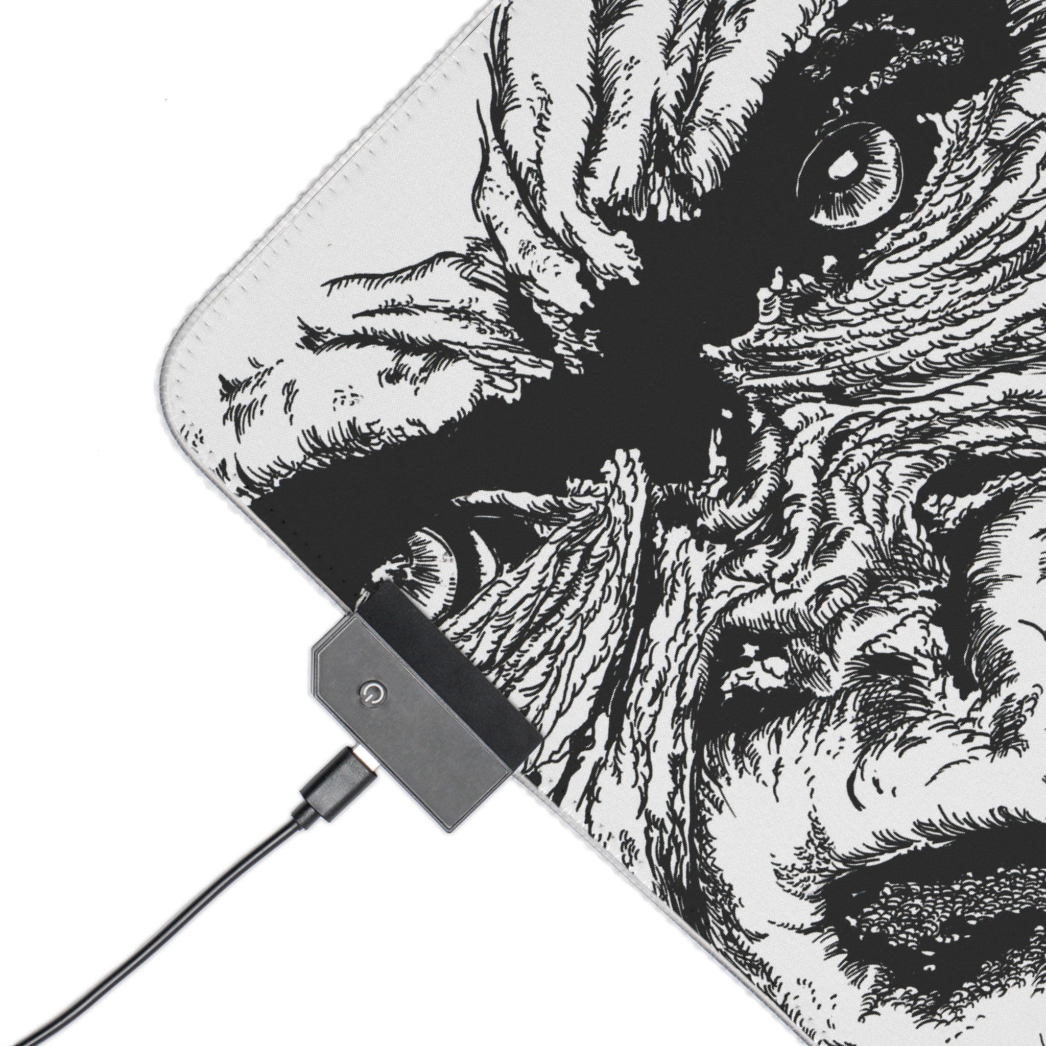 Gorilla Wild Spirit LED Gaming Mouse Pad - Gorilla Design