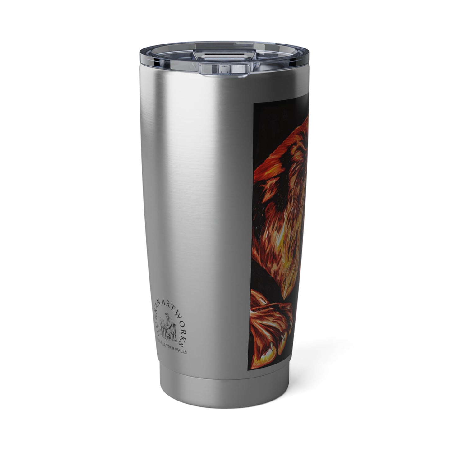 Chocolate Lab Puppy 20oz Tumbler, Original Wall Art