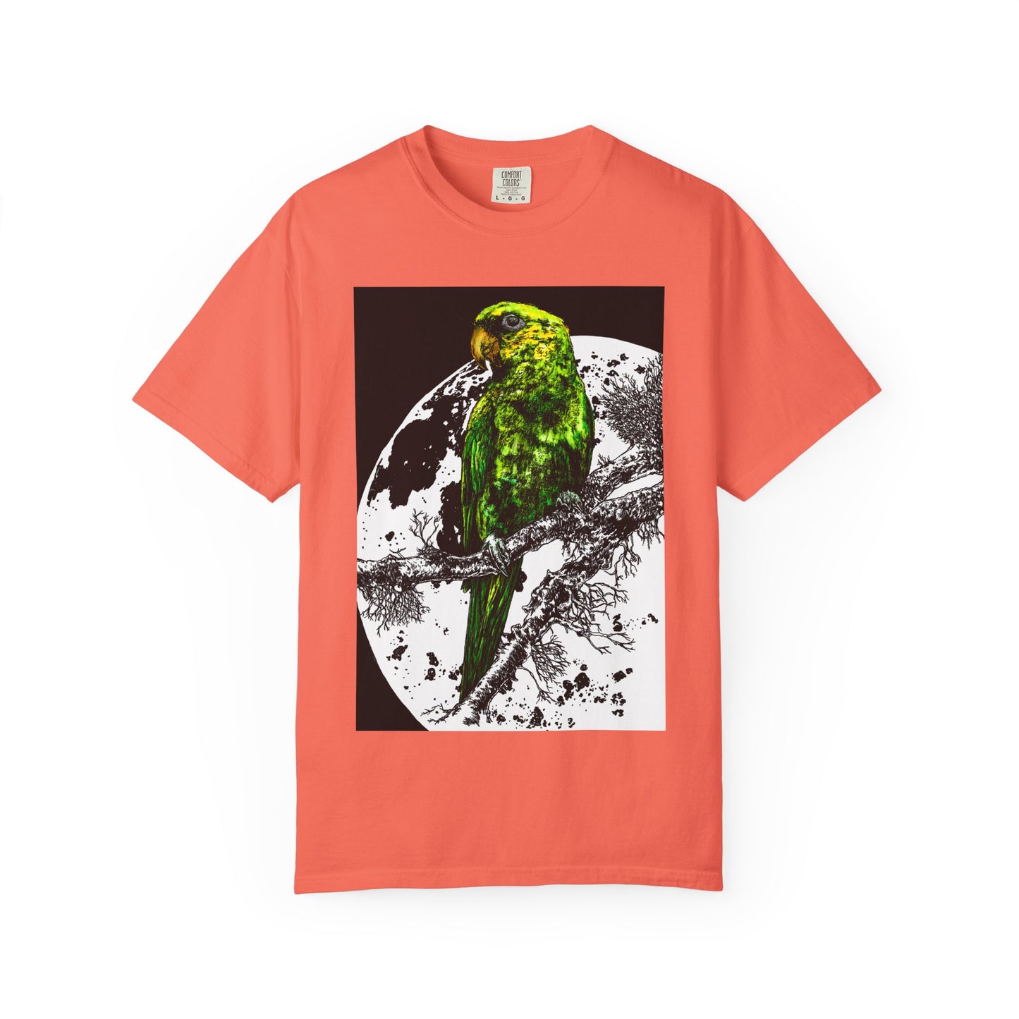 Parrot in the Moonlight Unisex T-shirt