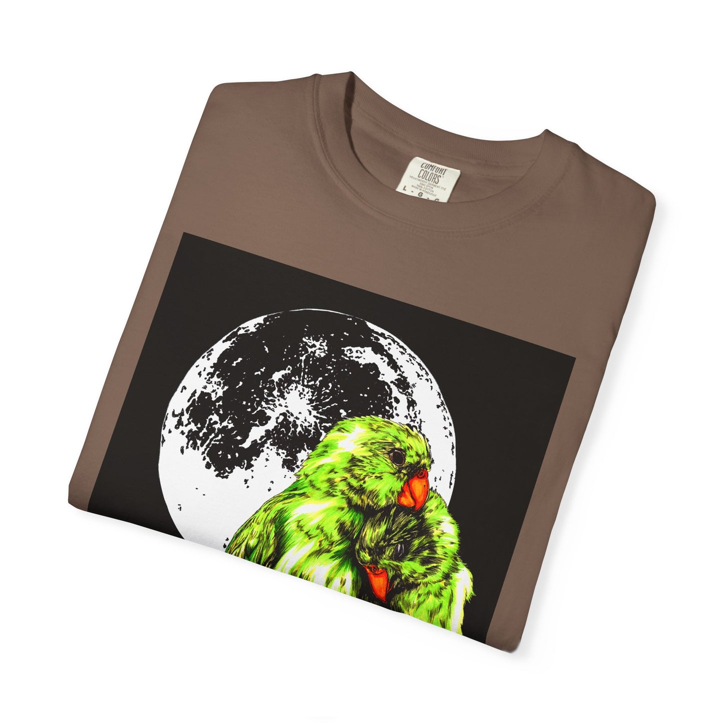 Parrots in the Moonlight Unisex T-shirt