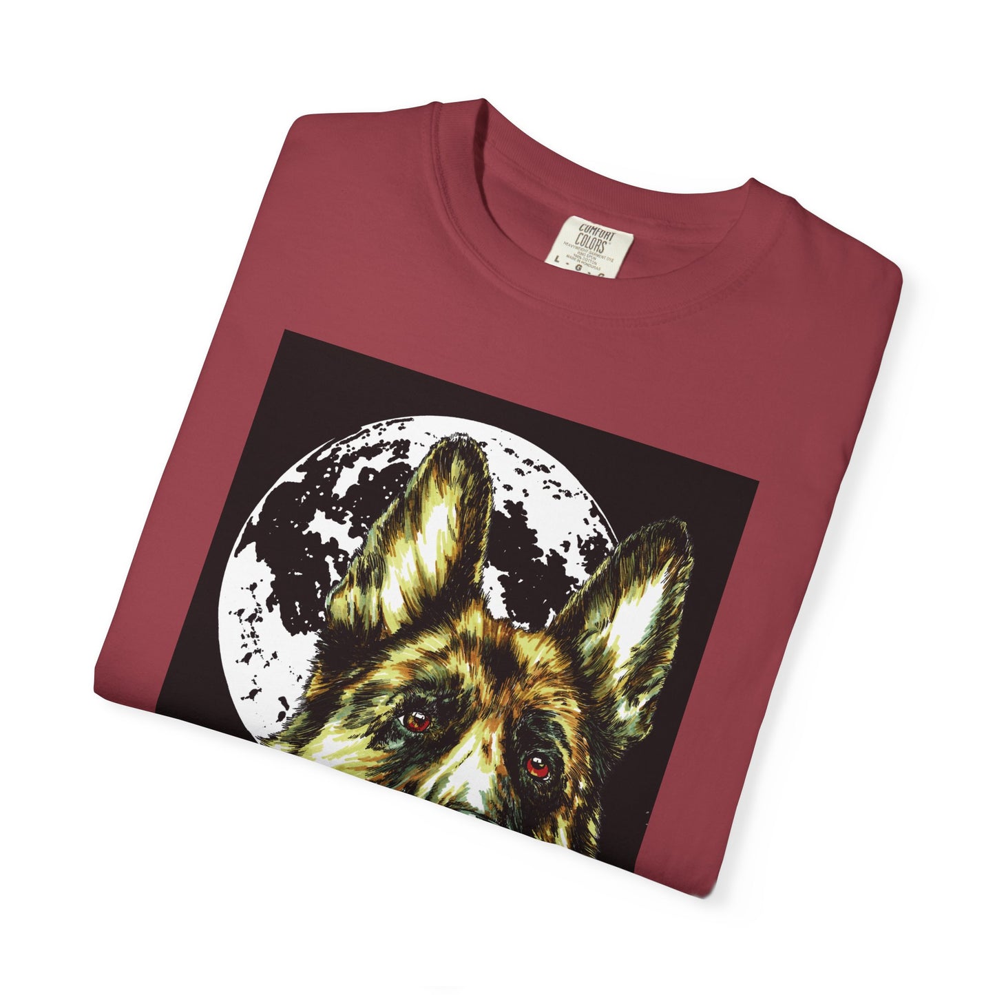 German Shepherd Hand Painted Unisex T-shirt