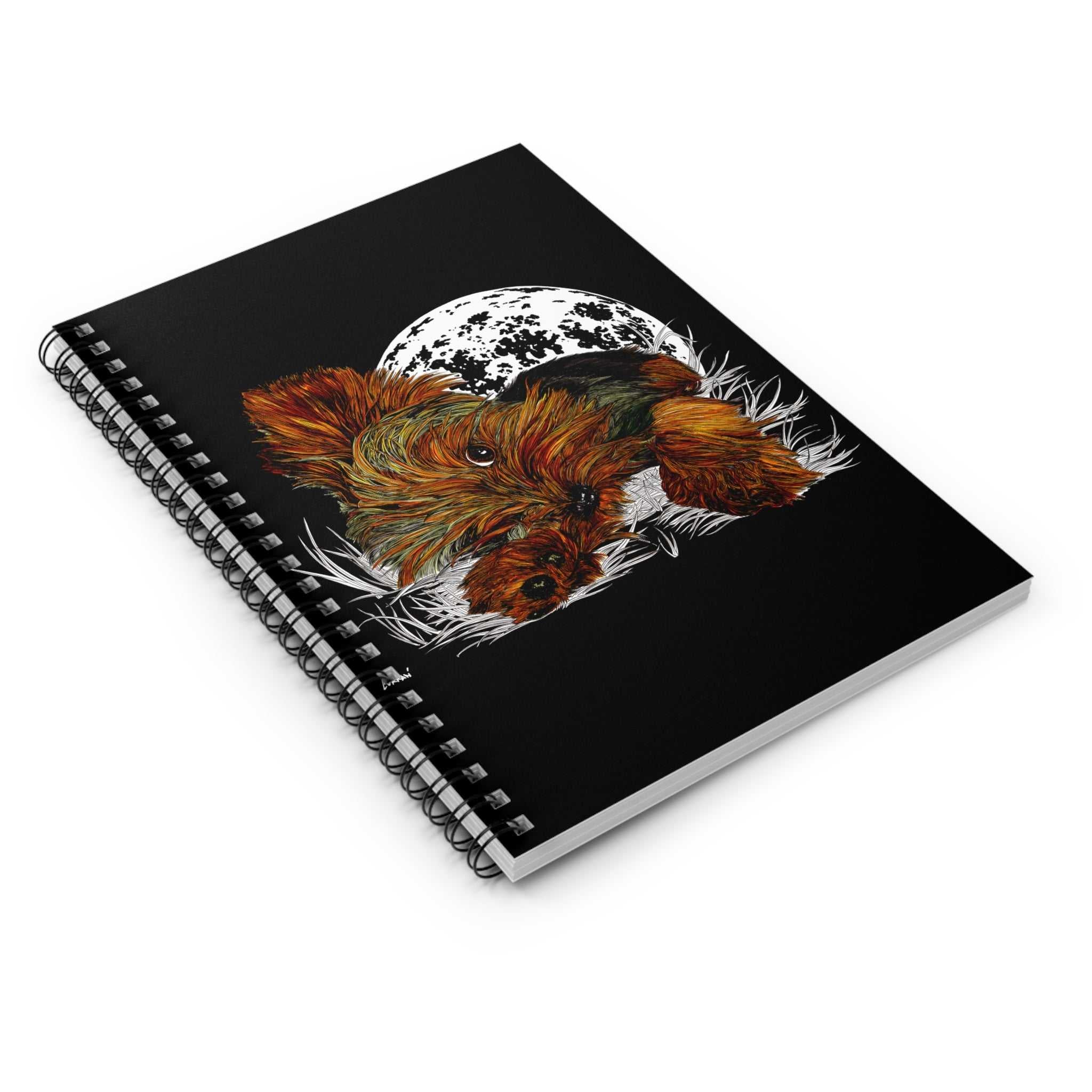 Get your paws on this Yorkie Terrier 1 Spiral Notebook – Ruled Line, Original Hand-Drawn Art. Perfect for dog lovers and note-takers!