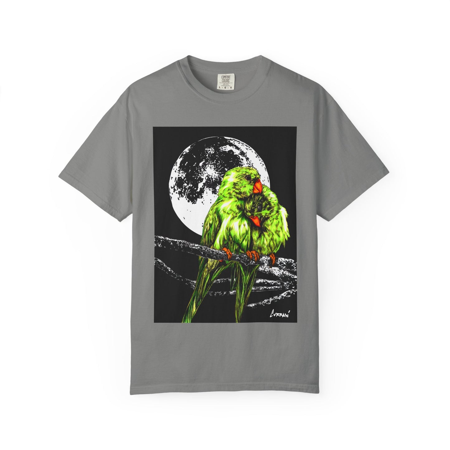 Parrots in the Moonlight Unisex T-shirt