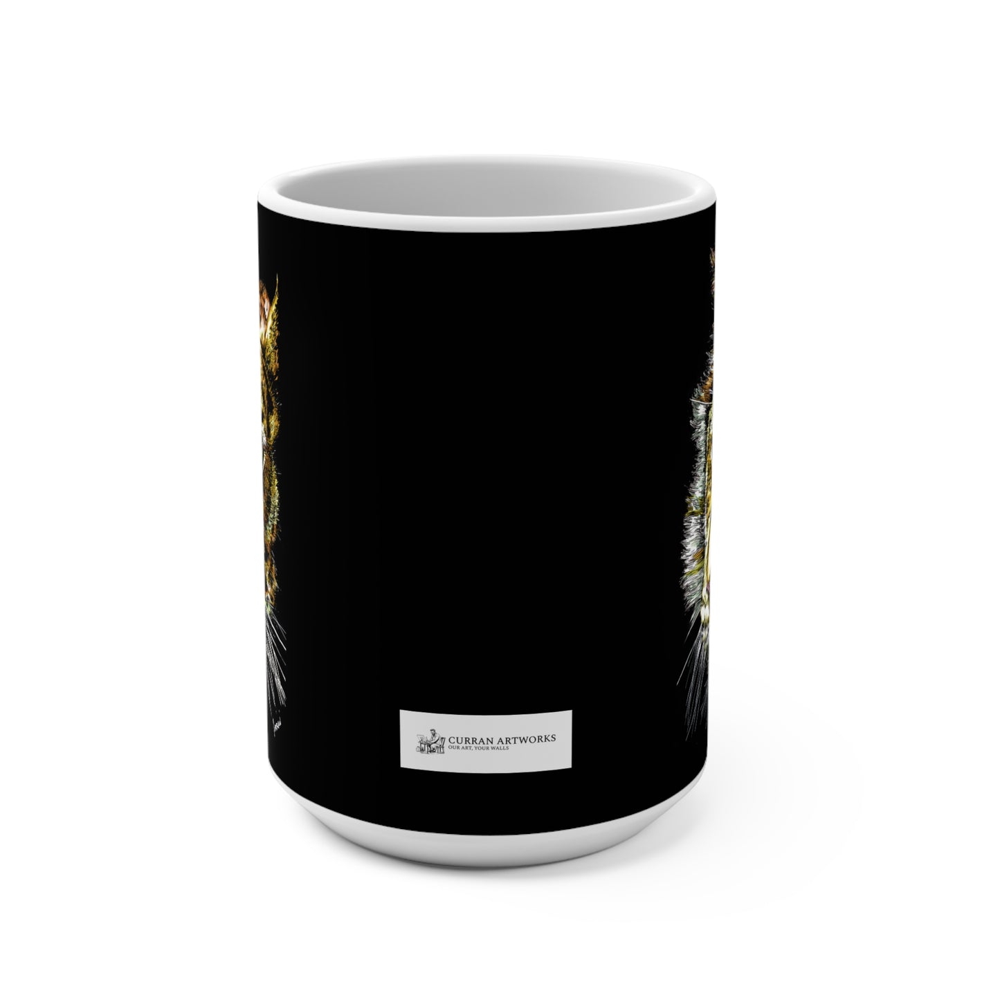Majestic Tiger 15oz Mug - Perfect Gift for Animal Lovers