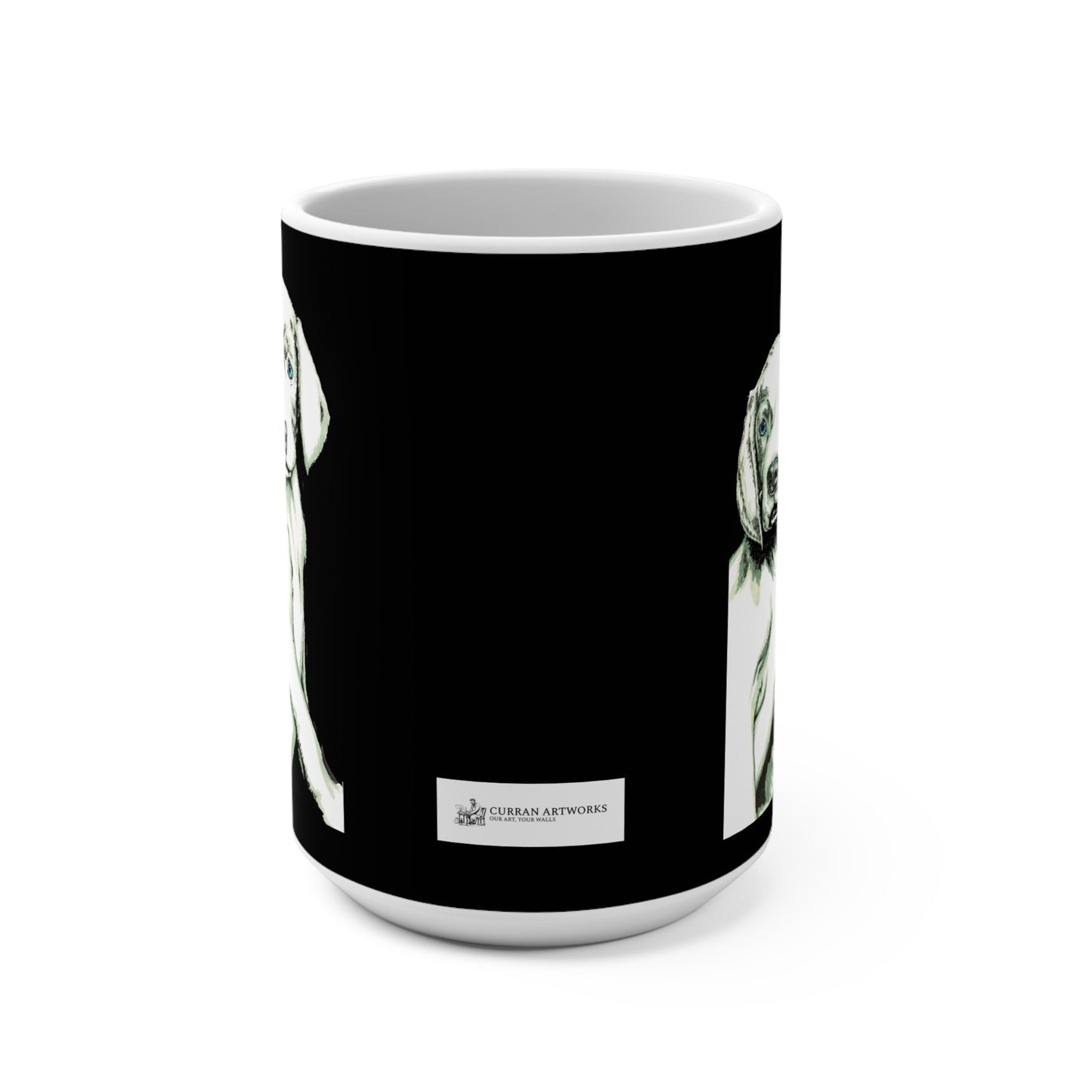 Puppies Lovers Mug - Unique 15oz Ceramic Coffee Cup
