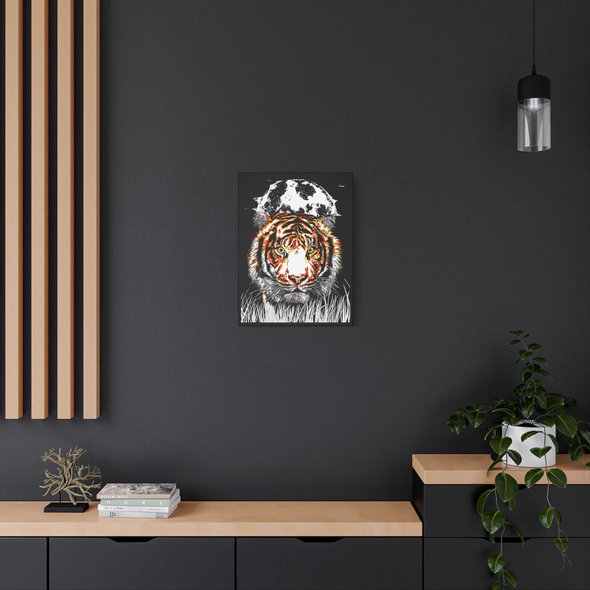 Add a touch of fierce beauty to your space with our Tiger Wall Art Print of the Original, hand drawn wall art. Elevate your decor today!