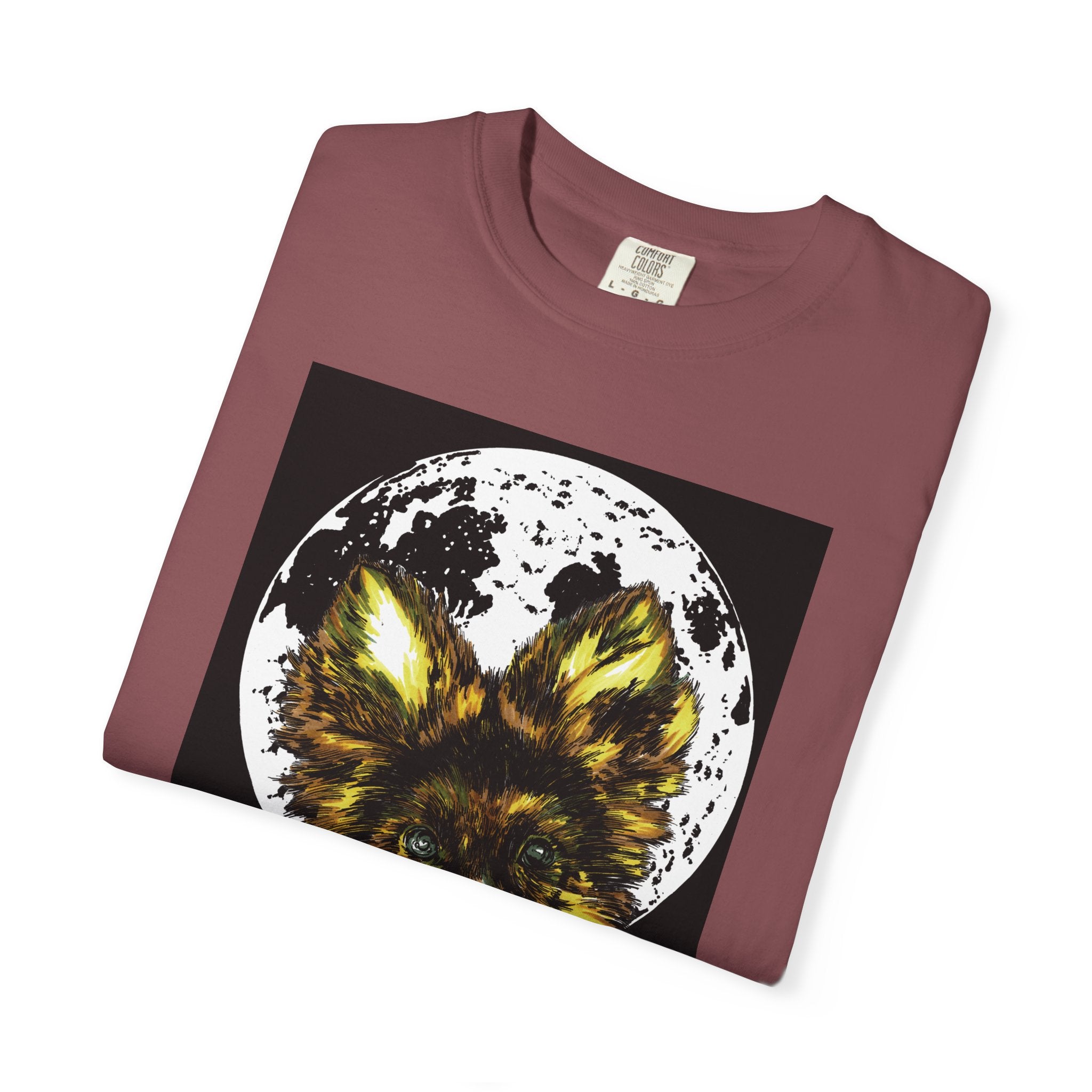 German Sheppard Puppy Unisex T-shirt - Hand Drawn Art