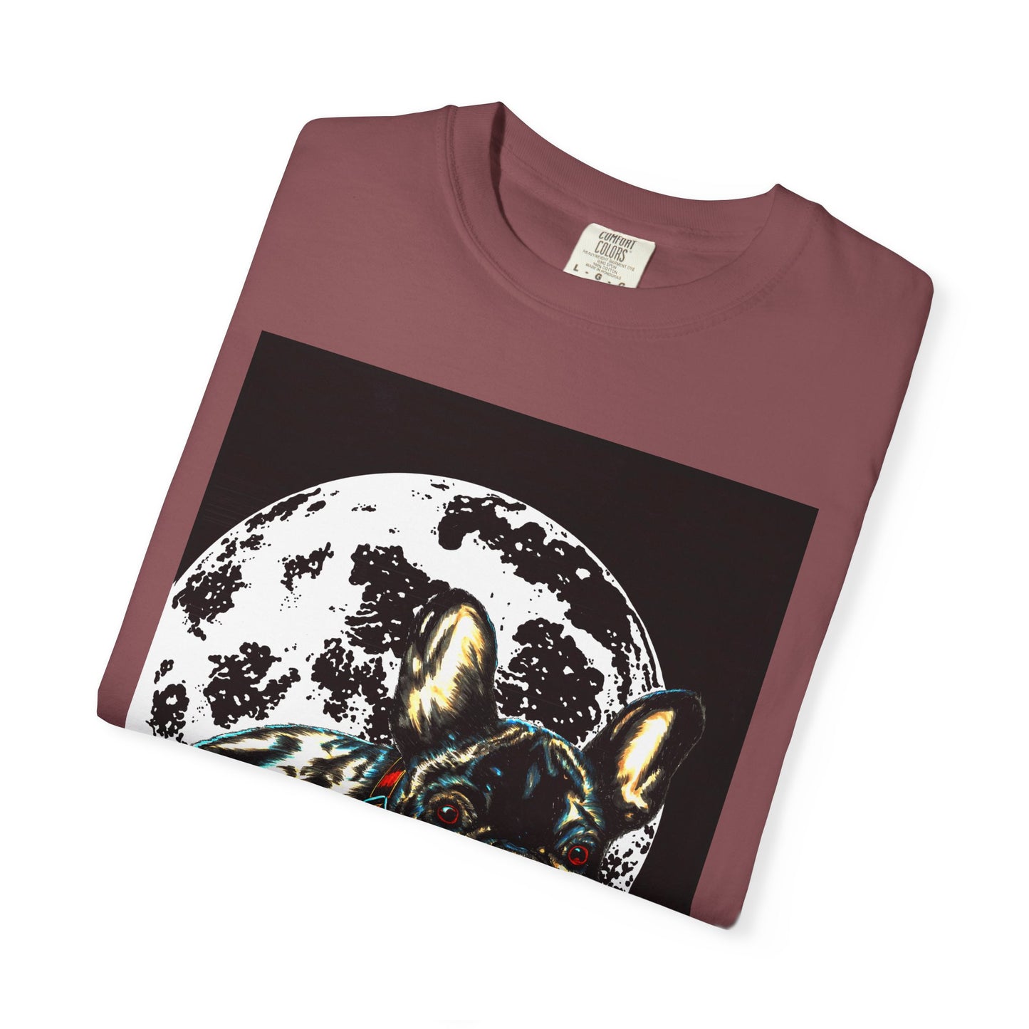 Moonlit French Bulldog Unisex T-Shirt - Pet Lovers Gift