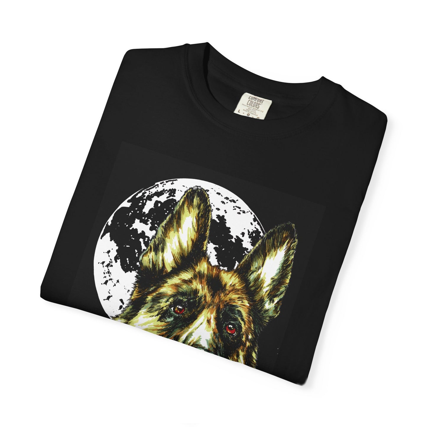 German Shepherd Hand Painted Unisex T-shirt