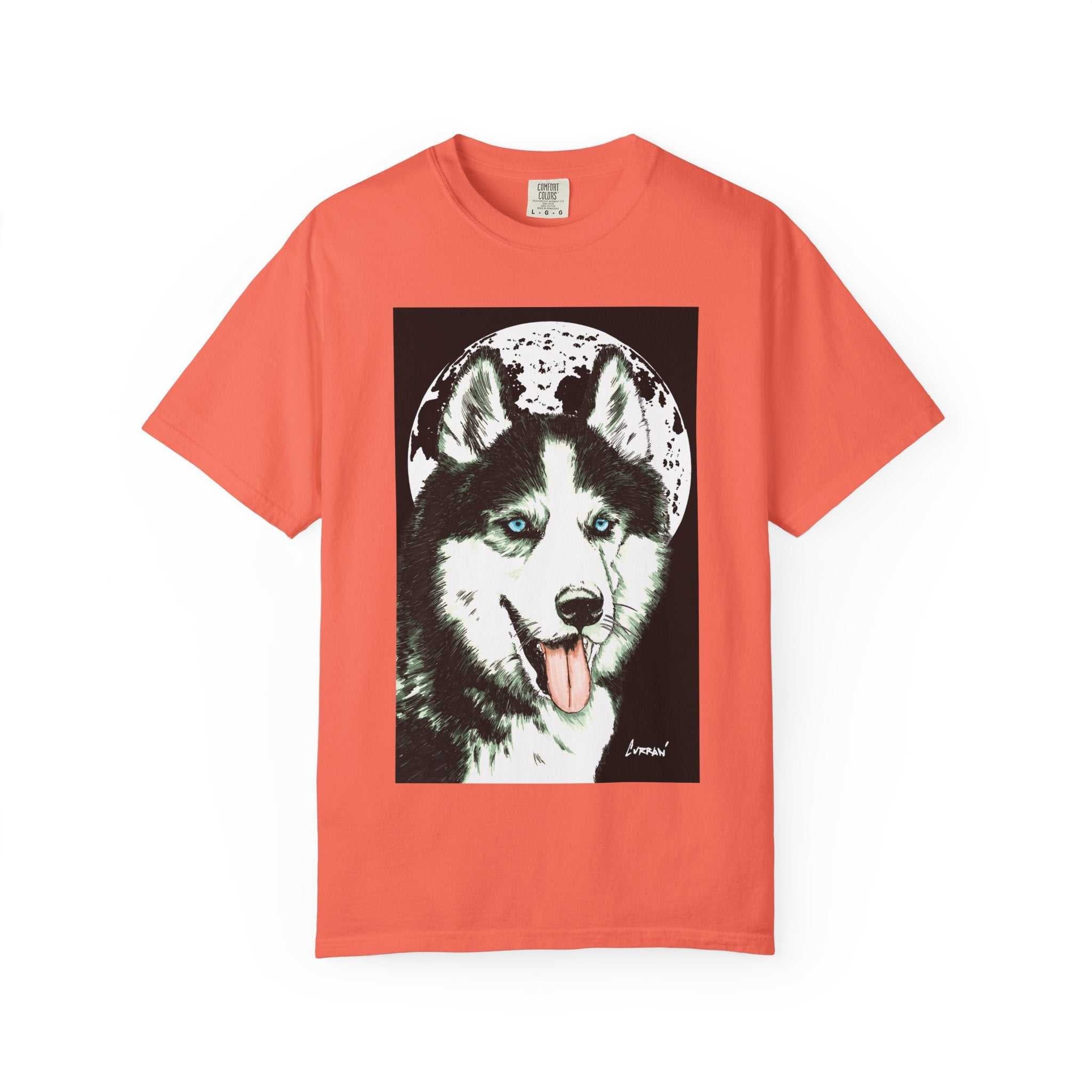 Discover the perfect blend of style and comfort with our Siberian Husky Unisex Garment-Dyed T-Shirt. Shop now for a look that stands out!
