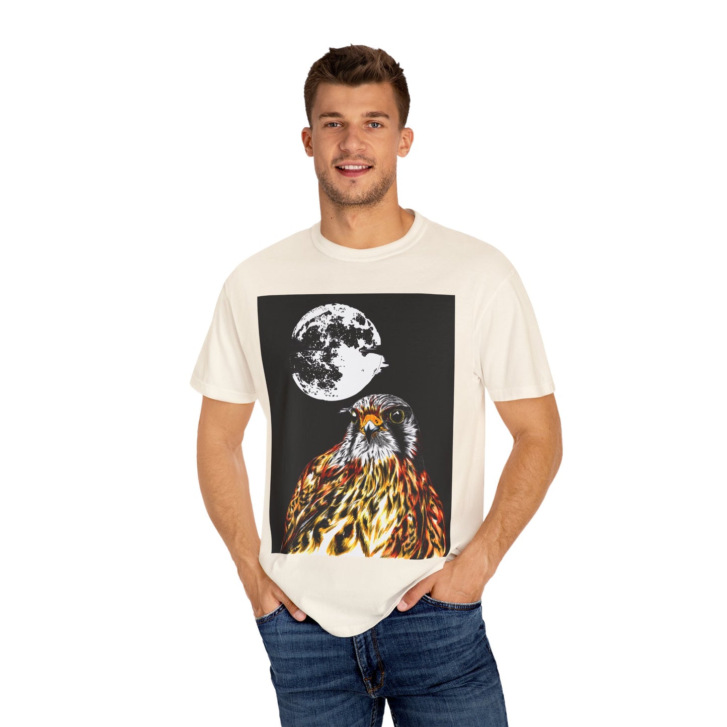 Moonlit Falcon T-Shirt