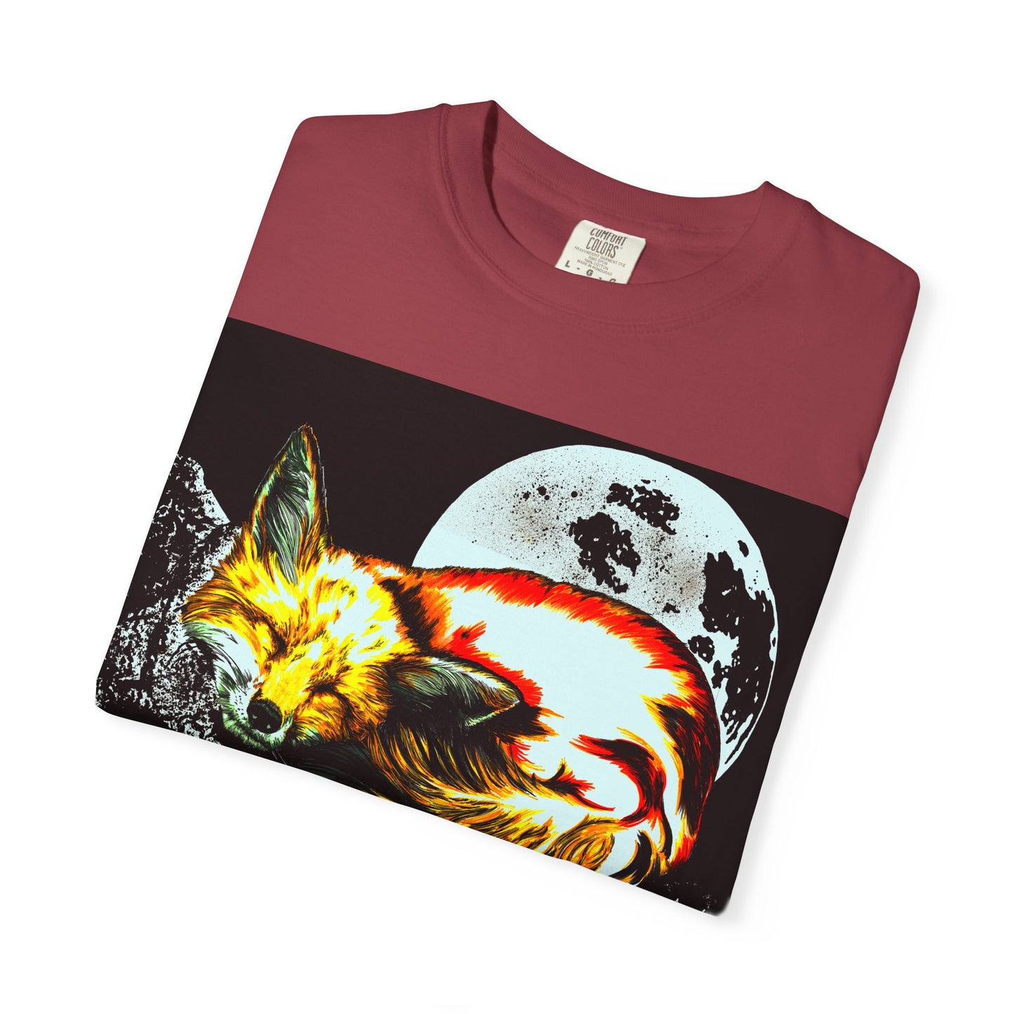 Dreamy Red Fox Graphic Unisex T-Shirt - Night Vibes