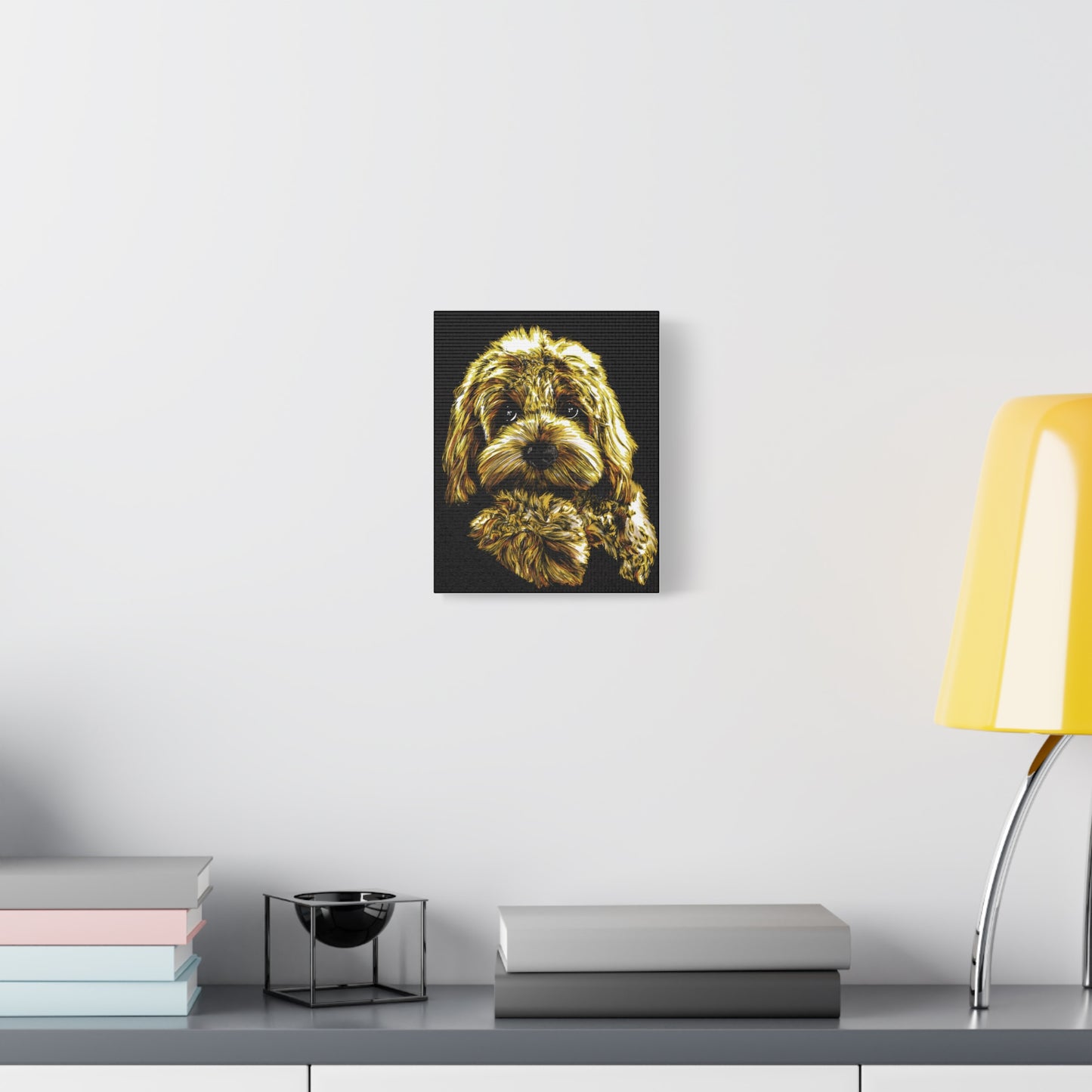 Goldendoodle Print, Hand-Drawn Original Dog Art,