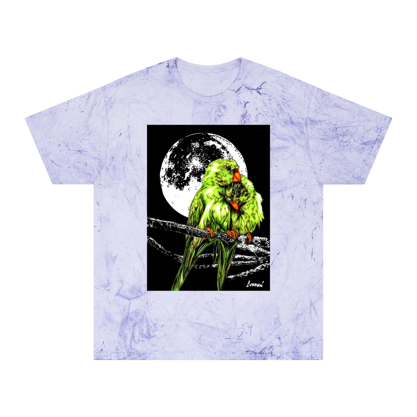 Beautiful Parrot Art Unisex Tee - Nature Lovers Gift
