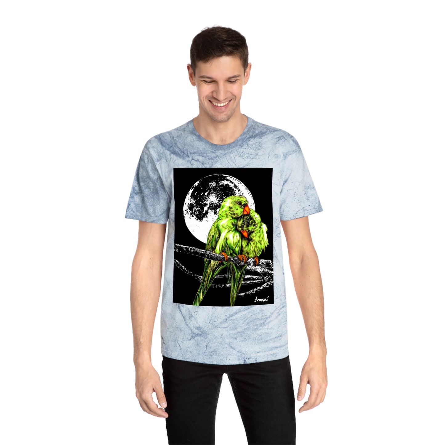 Beautiful Parrot Art Unisex Tee - Nature Lovers Gift