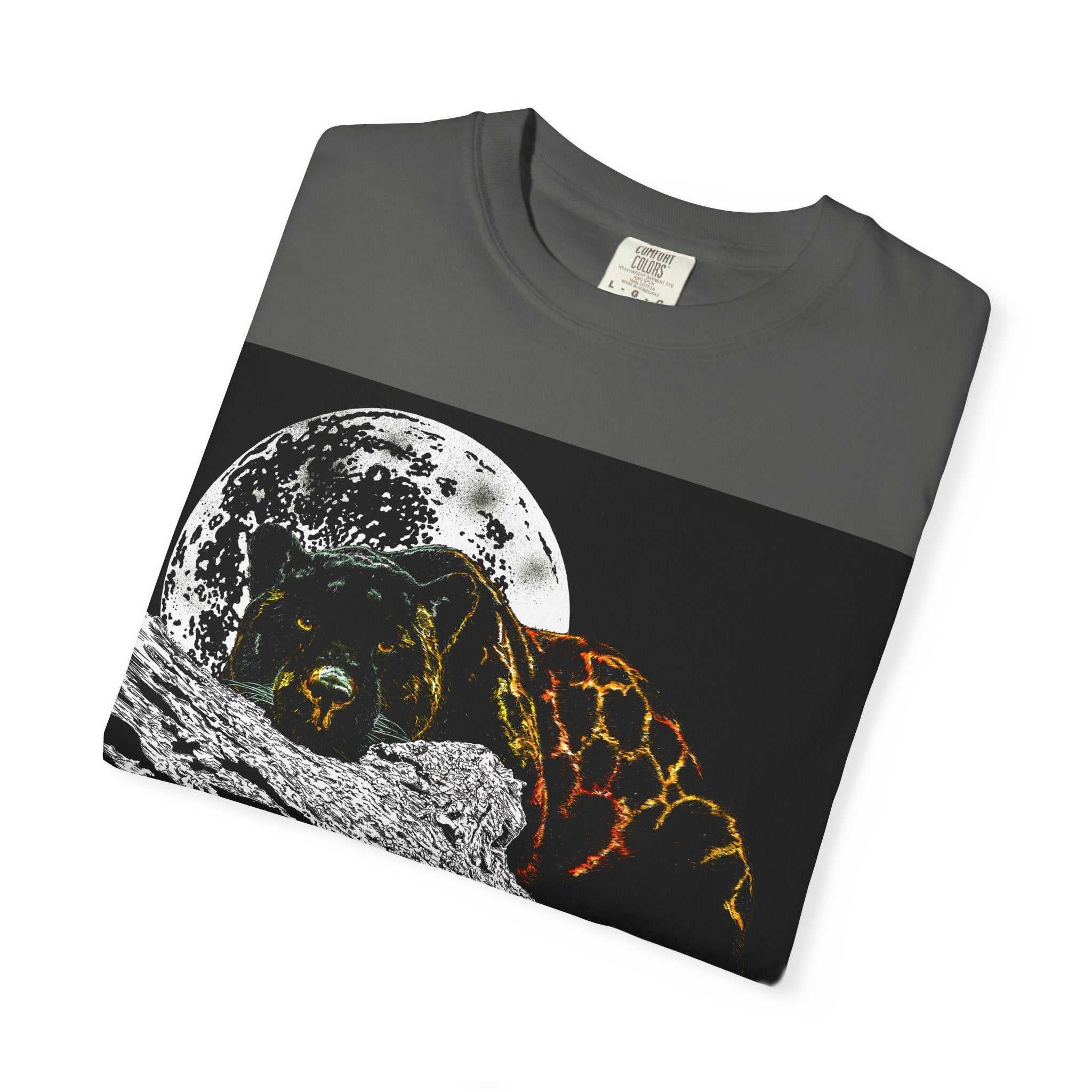 Panther Unisex T-Shirt - Garment-Dyed Animal Tee