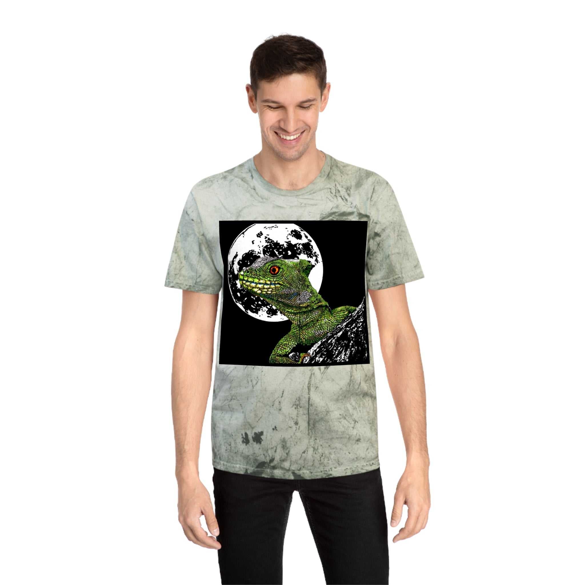 Striking Lizard Color Blast T Shirt featuring the Original