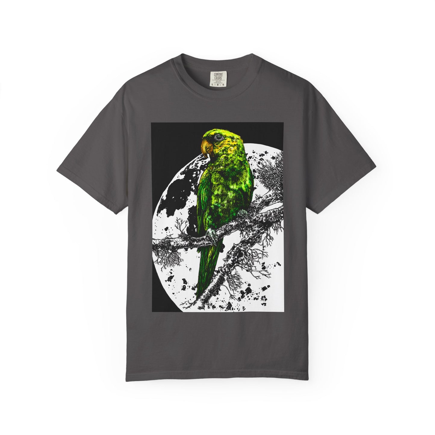 Parrot in the Moonlight Unisex T-shirt