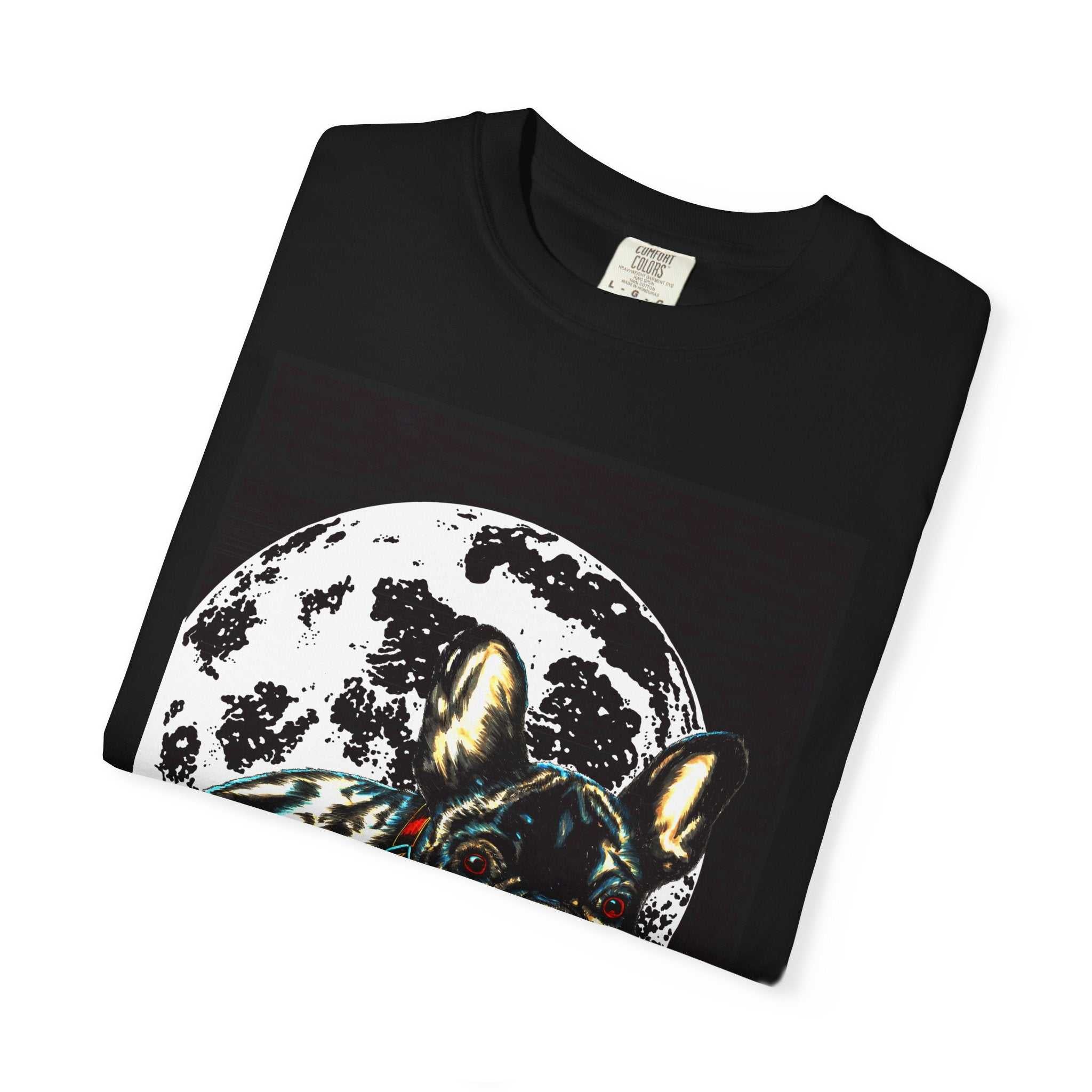 Moonlit French Bulldog Unisex T-Shirt - Pet Lovers Gift