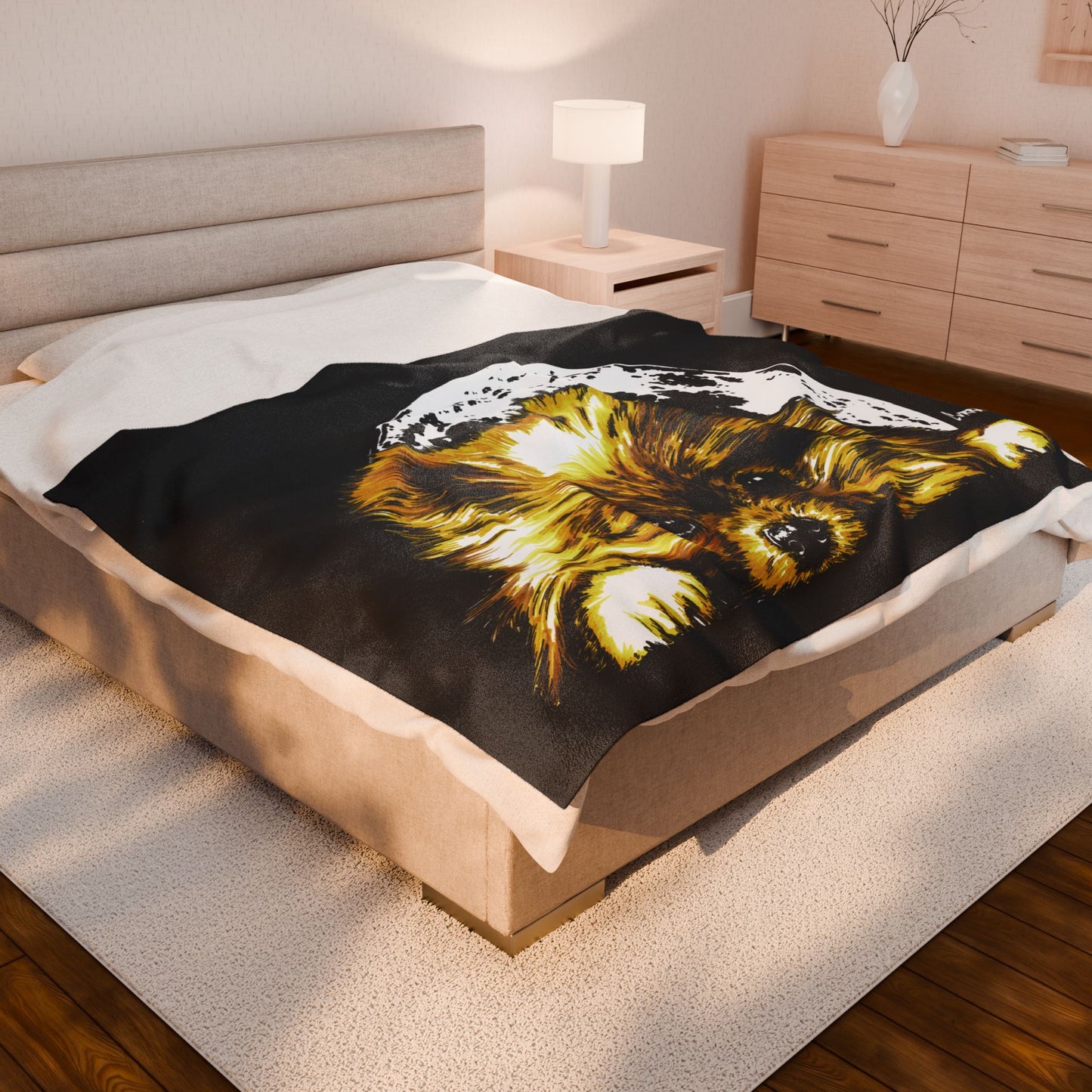 Pomeranian Soft Warm Blanket Perfect Gift for Dog Lovers