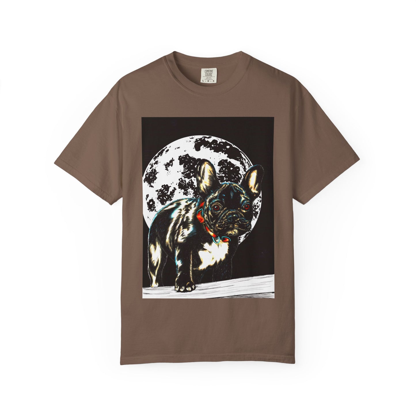Moonlit French Bulldog Unisex T-Shirt - Pet Lovers Gift