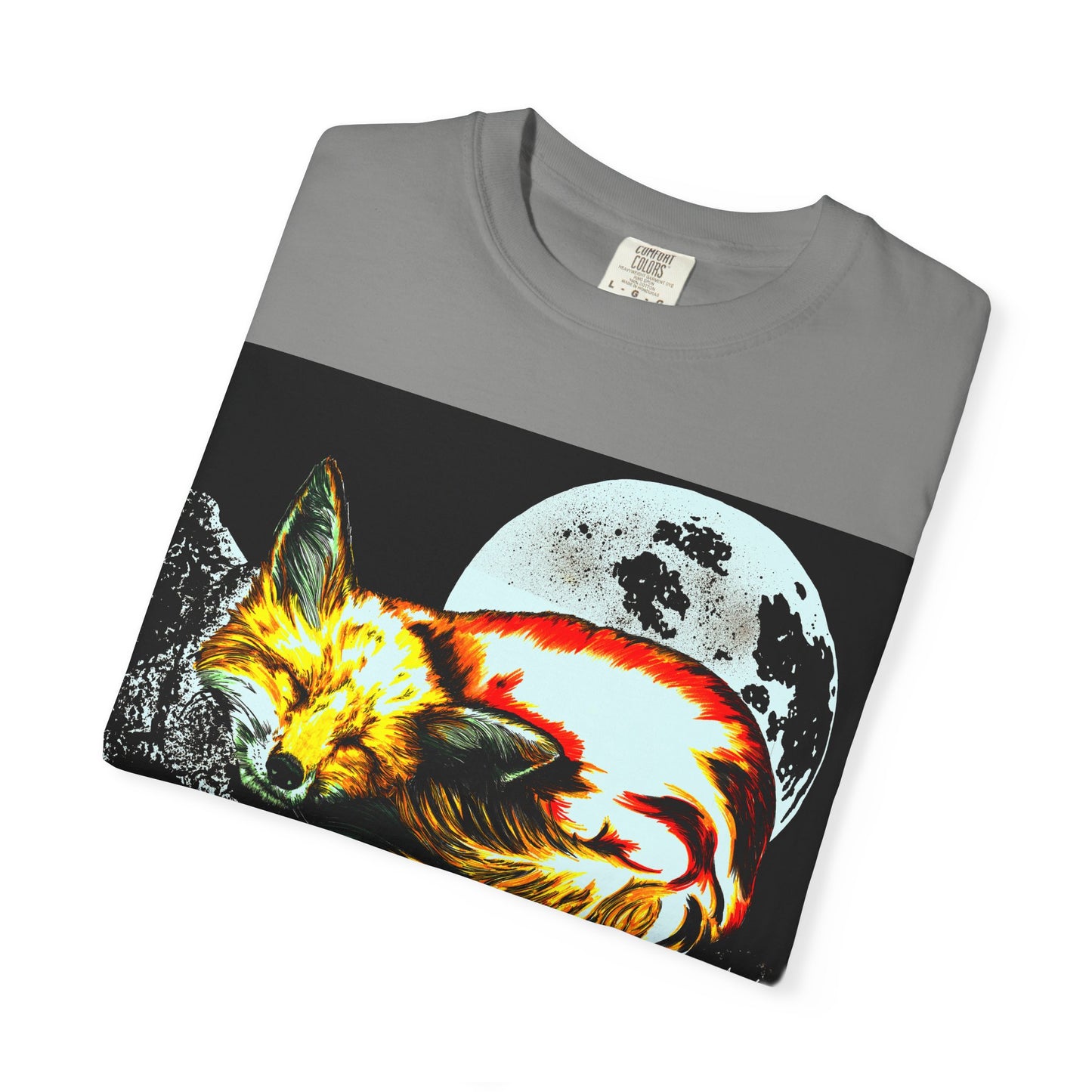 Dreamy Red Fox Graphic Unisex T-Shirt - Night Vibes