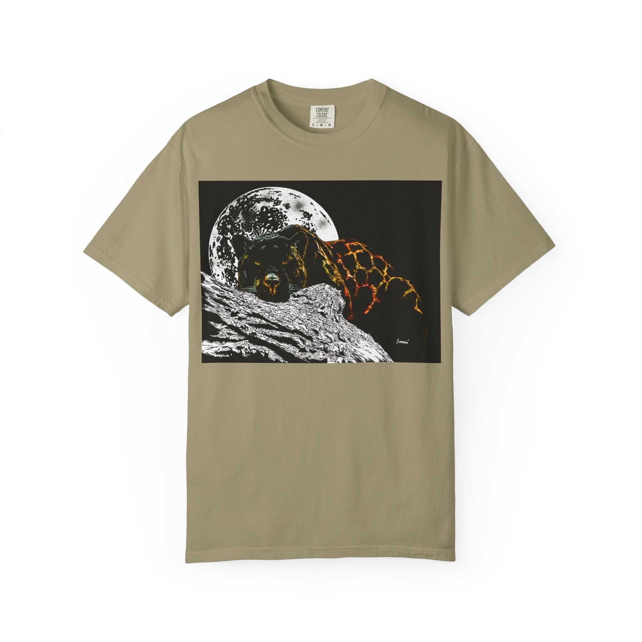 Panther Unisex T-Shirt - Garment-Dyed Animal Tee
