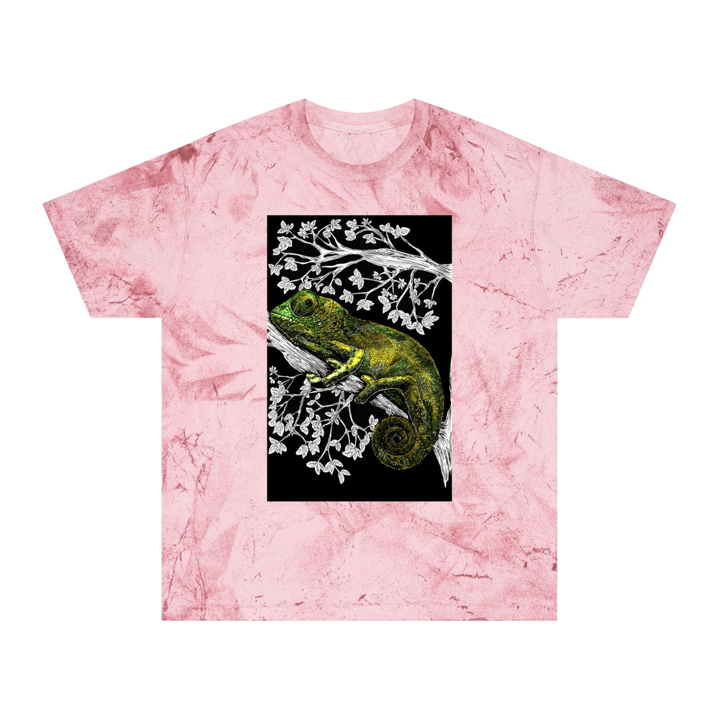 Chameleon Color Blast T-Shirt - Vibrant Nature-Inspired Tee