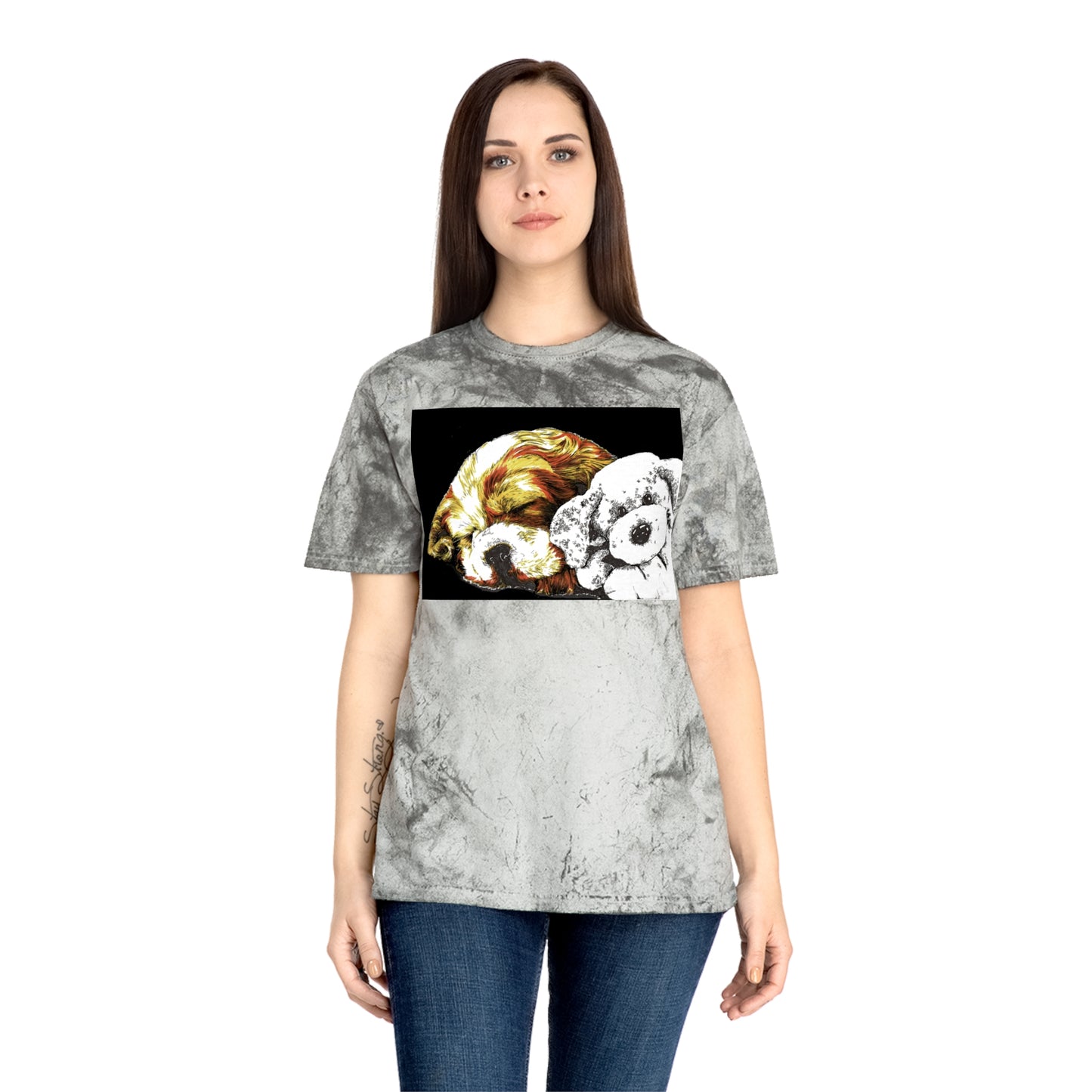 Color Blast Cocker Spaniel Unisex T-Shirt