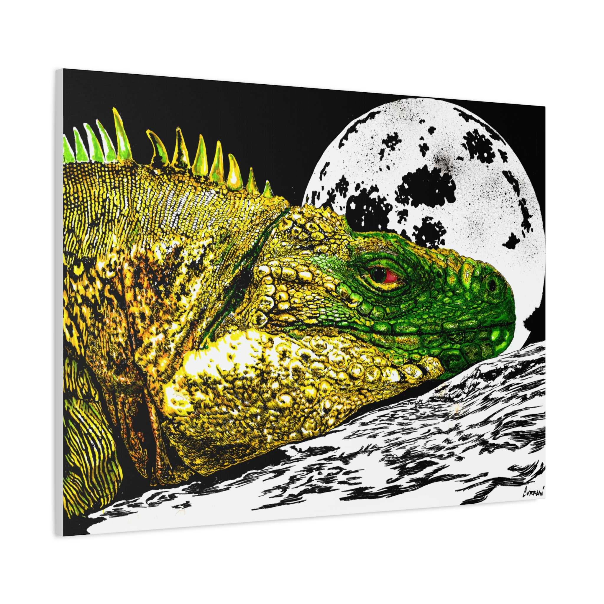 Unleash your wild side with our Reptile Art Print, featuring our original hand drawn art. Transform your space with a unique touch!