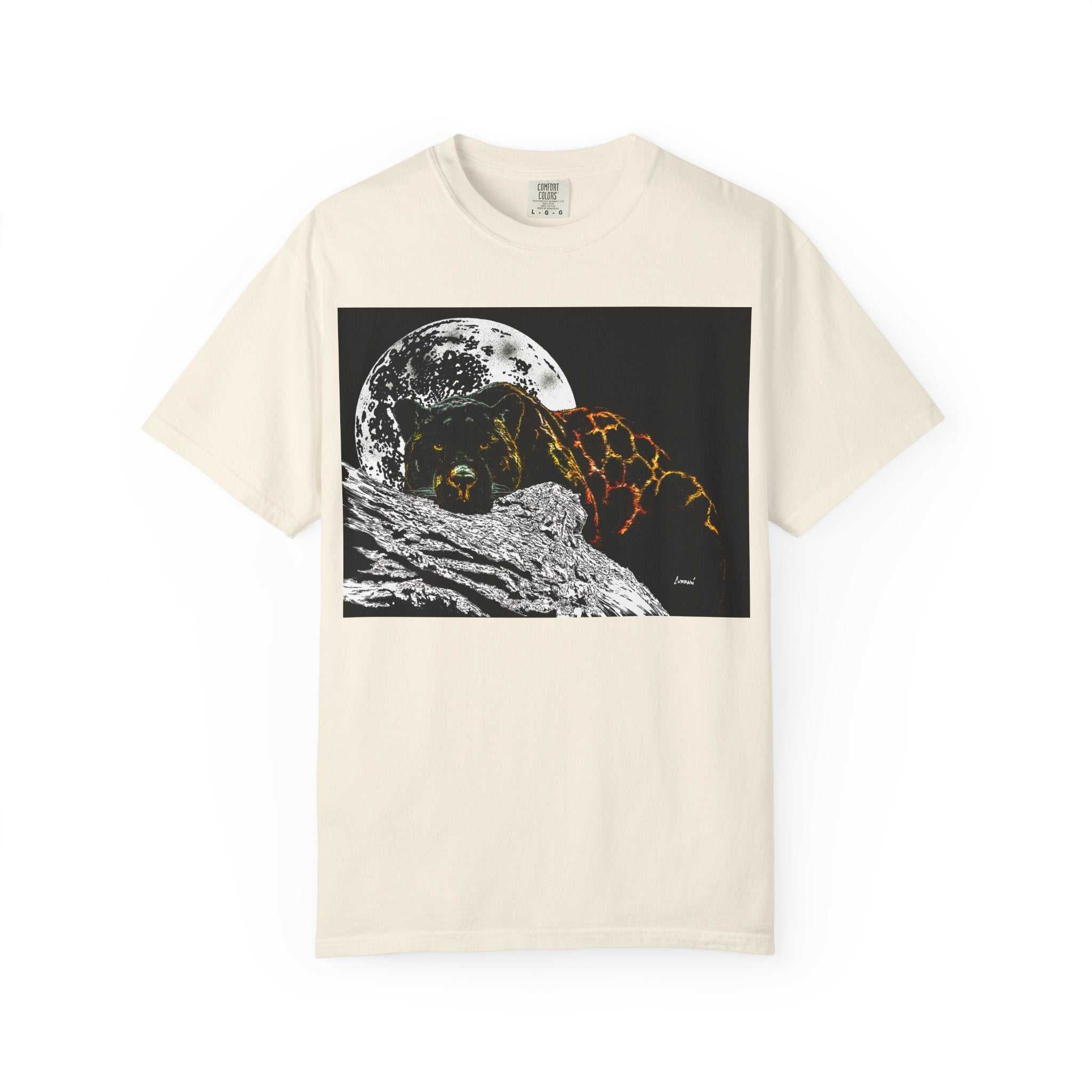 Panther Unisex T-Shirt - Garment-Dyed Animal Tee