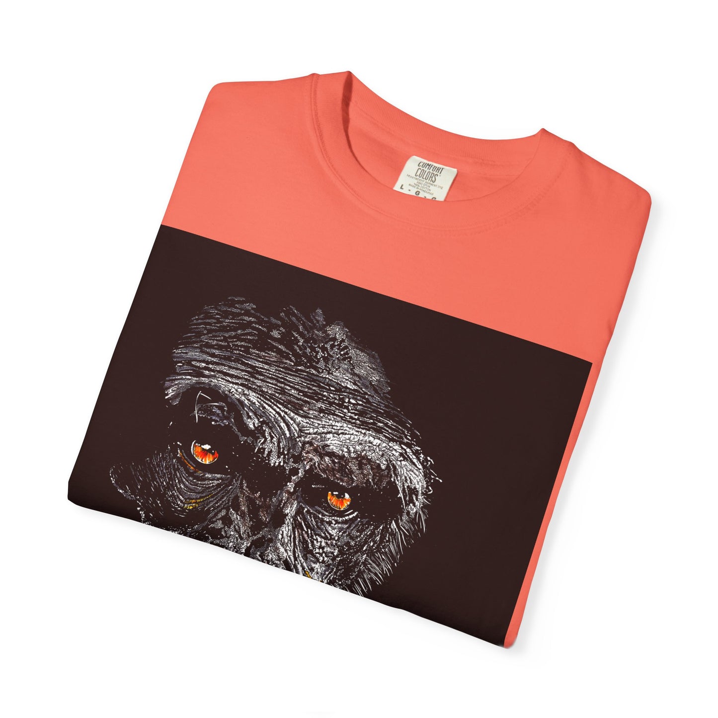 Gorilla Garment-Dyed Art T-Shirt | Unique Unisex Graphic Tee