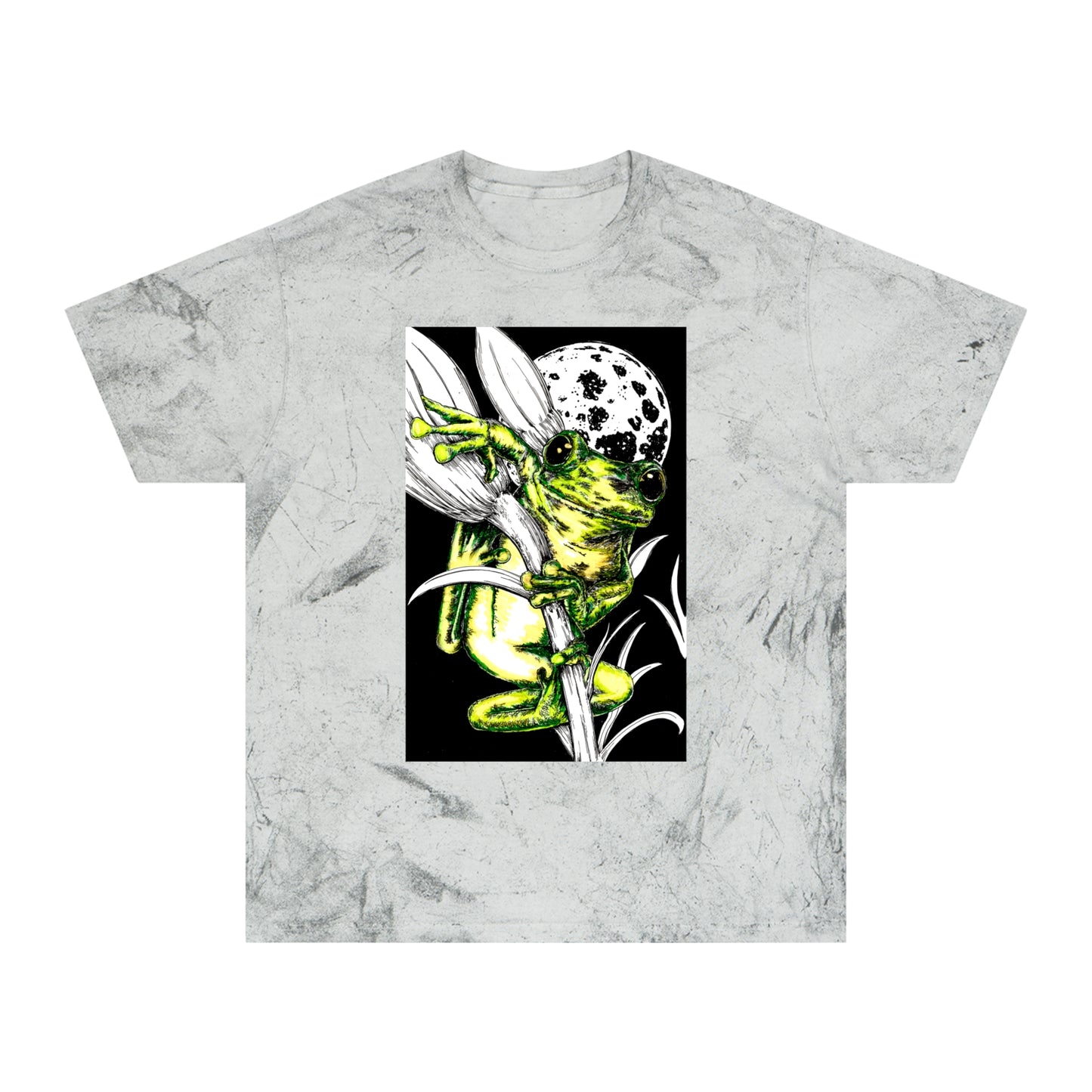 Colorful Frog Art Unisex T Shirt Vibrant Nature Design