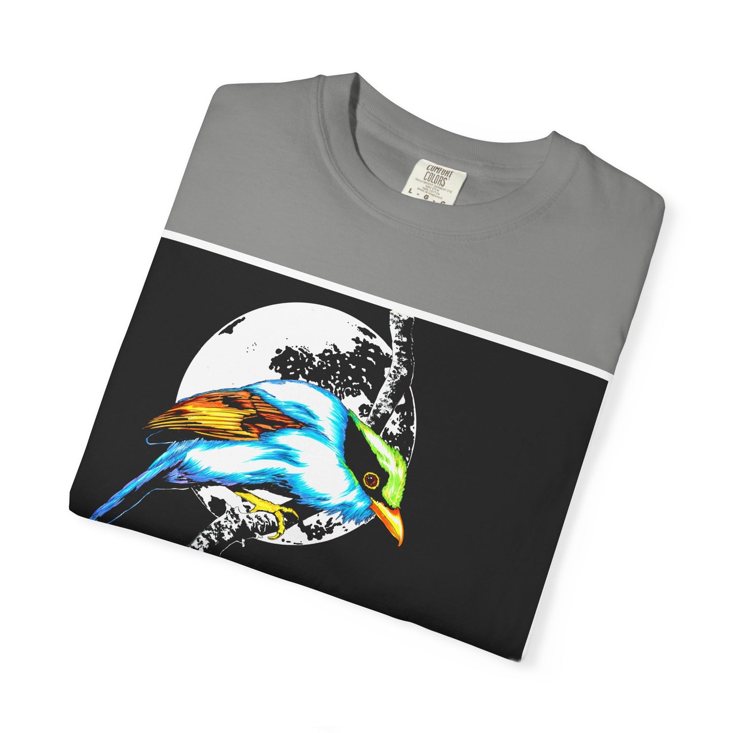 Colorful Bird Graphic Unisex T-Shirt - Nature Lover Apparel