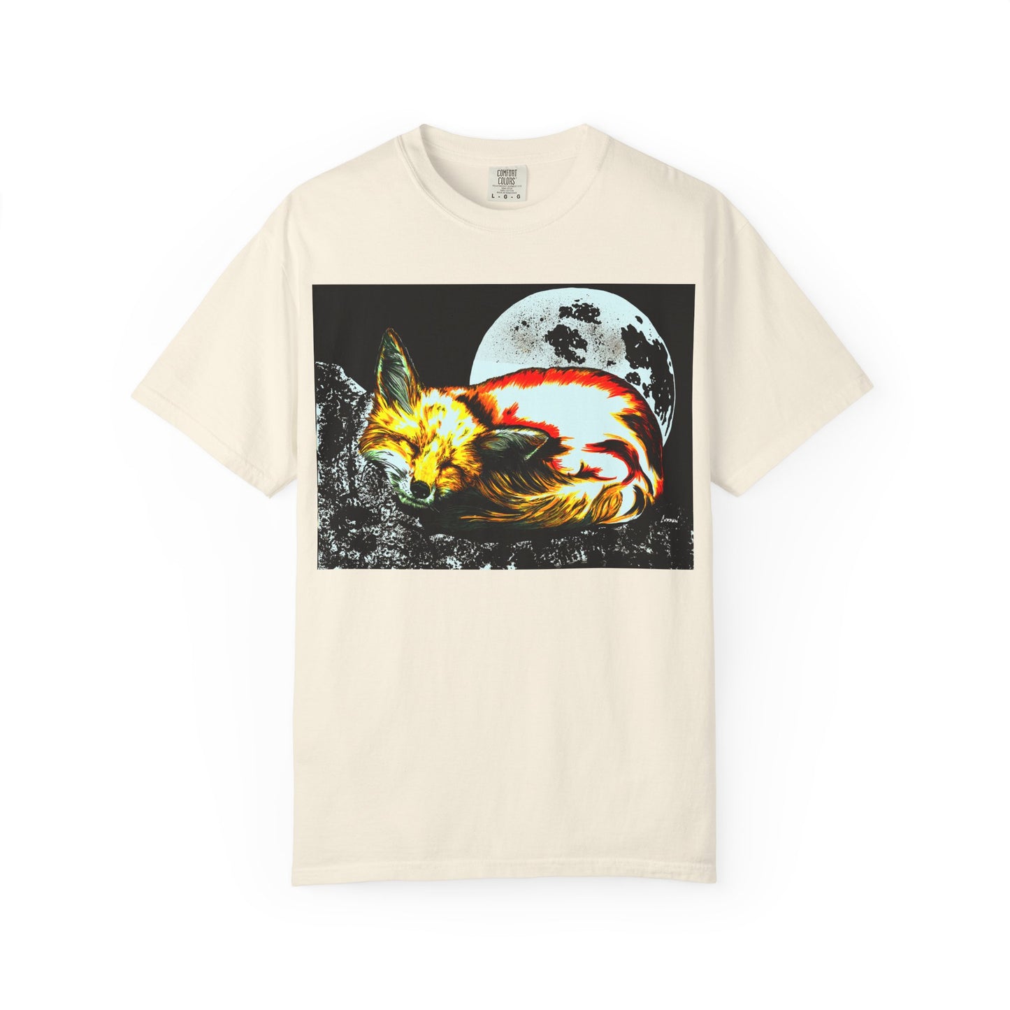 Dreamy Red Fox Graphic Unisex T-Shirt - Night Vibes