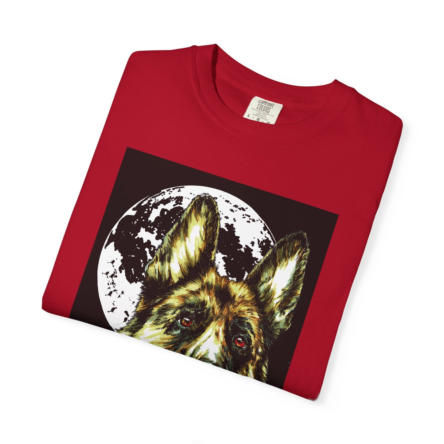 German Shepherd Hand Painted Unisex T-shirt