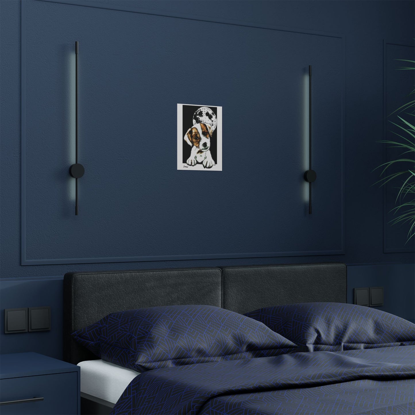 Adorable Beagle Satin Poster - Perfect for Animal Lovers