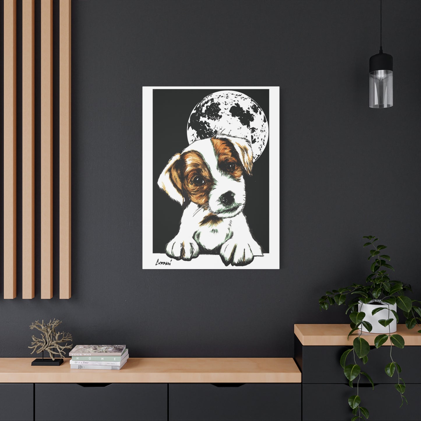 Beagle Wall Art Print of the Original, hand drawn wall art