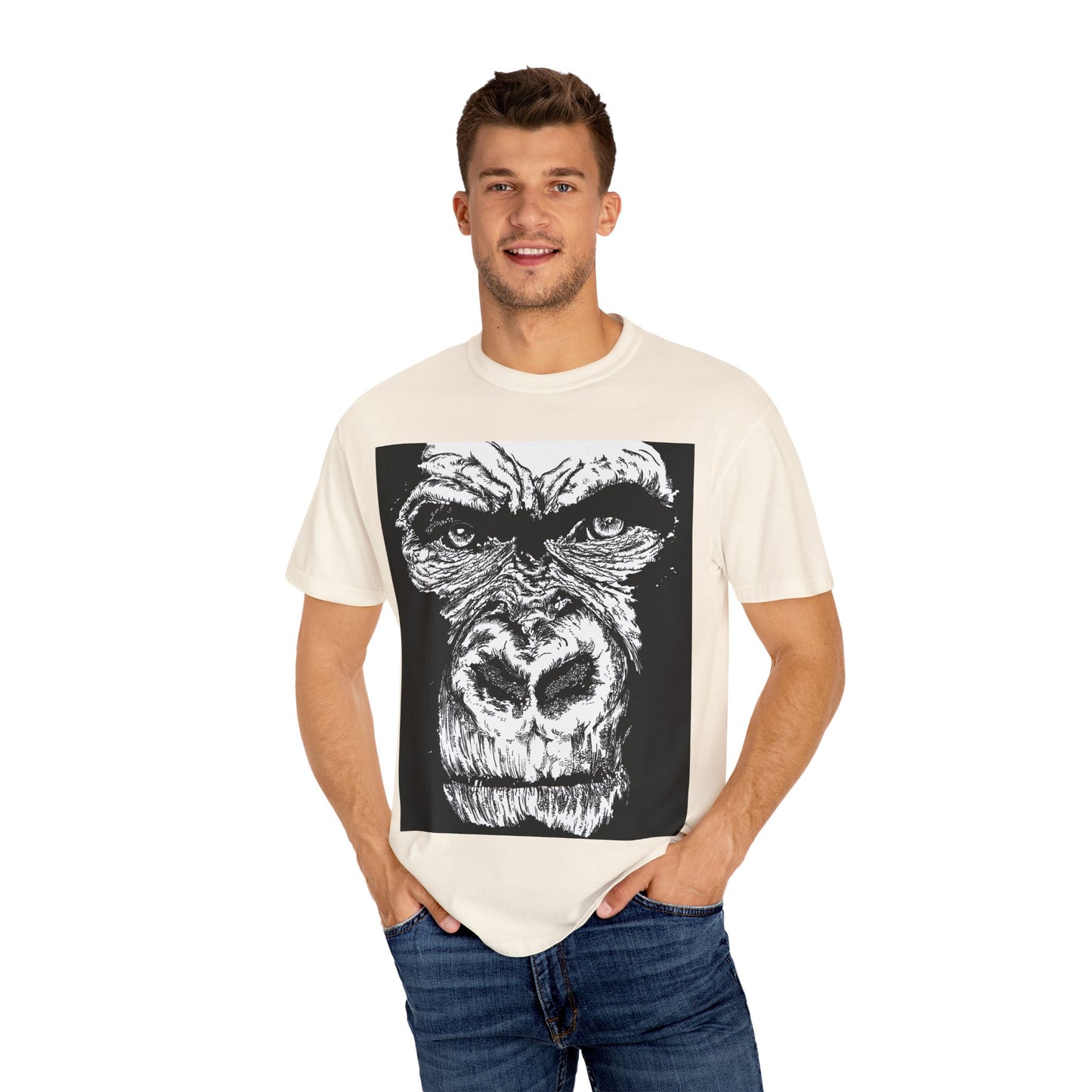 Gorilla Graphic T-Shirt - Unisex Animal Print Tee
