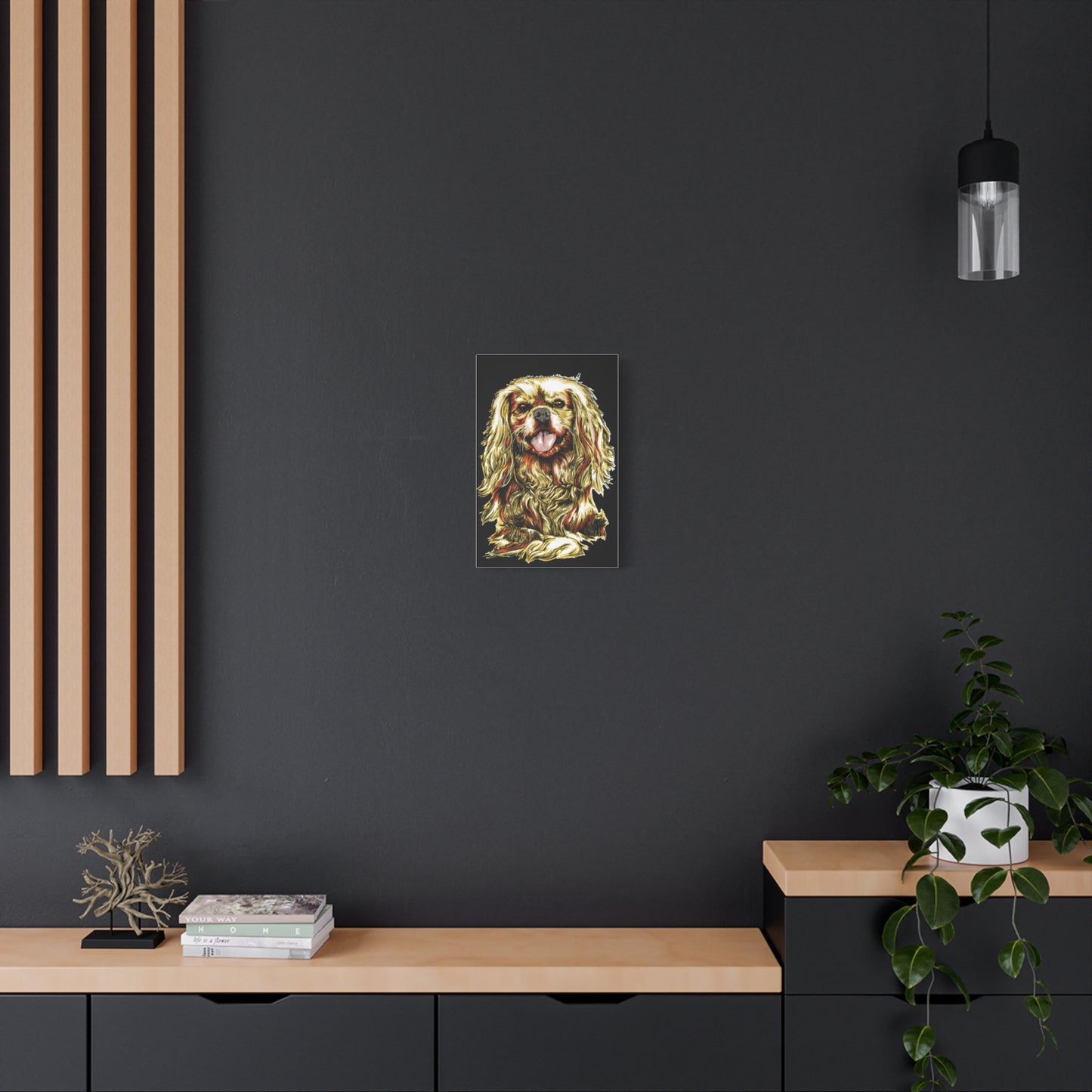 Cocker Spaniel Print, Hand-Drawn Dog Art